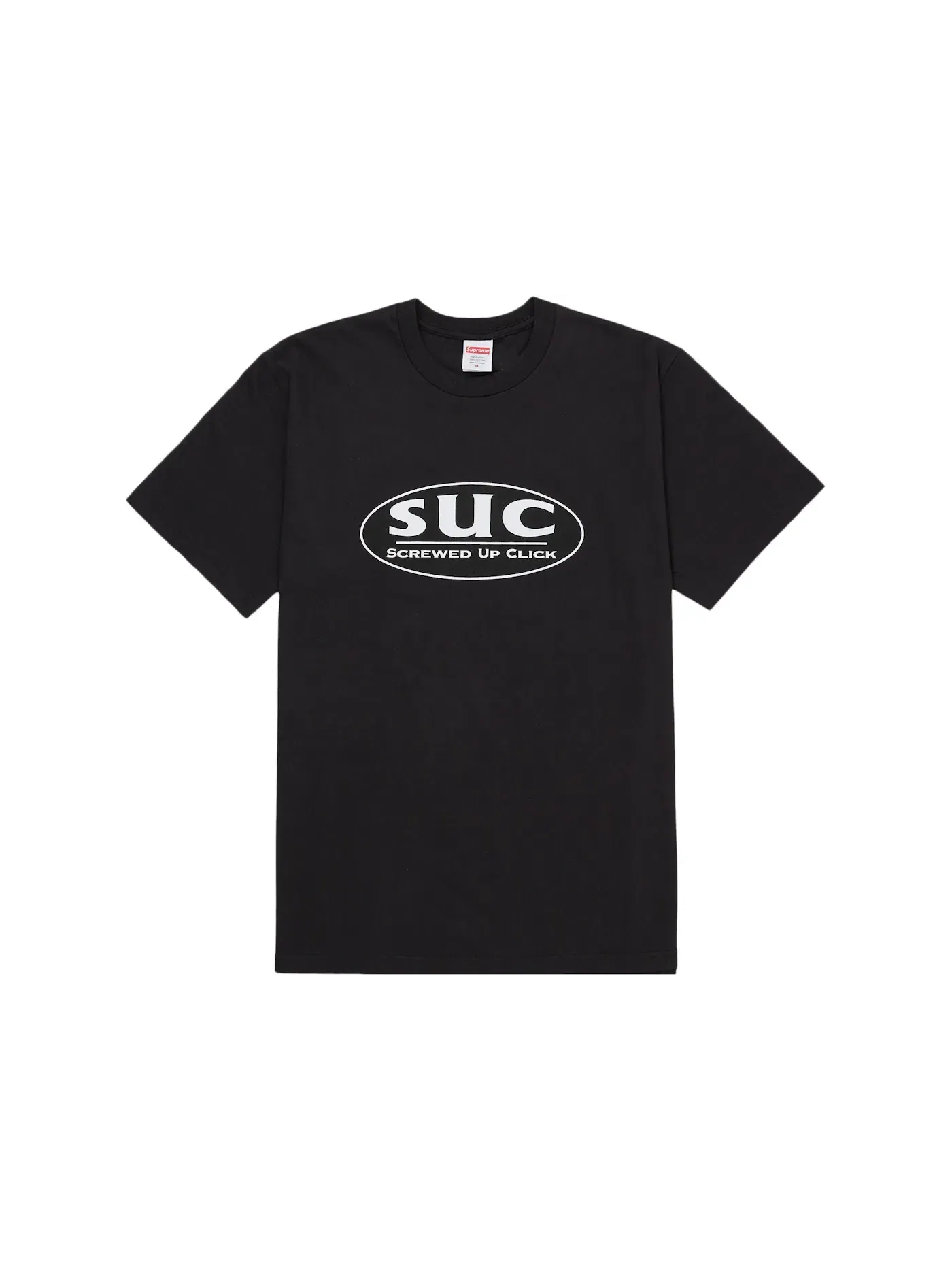 Мужская футболка с принтом Supreme Tee — изображение 1 из 2, черный