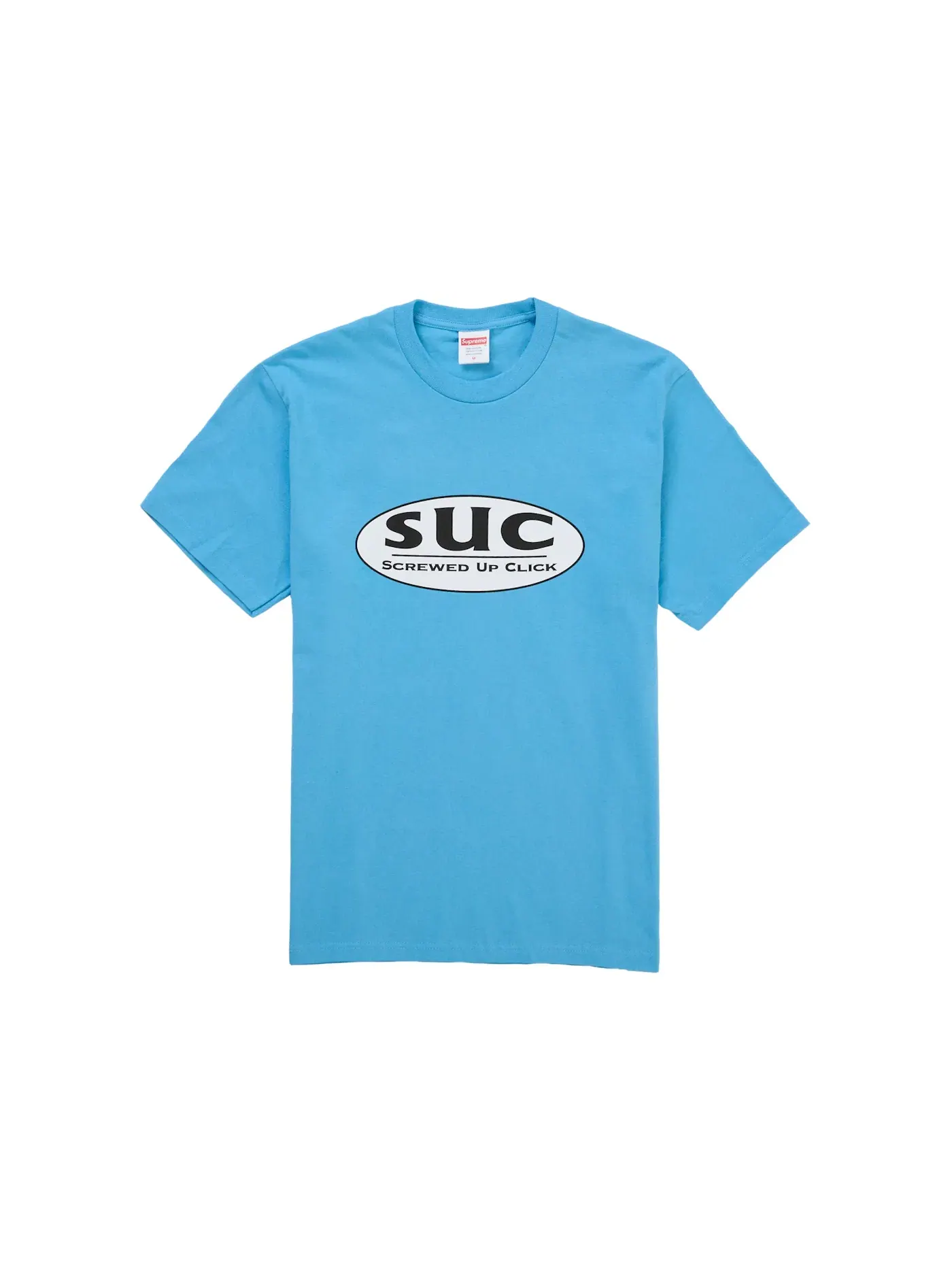 Мужская футболка с принтом Supreme DJ Screw SUC Tee — изображение 1 из 2, синий