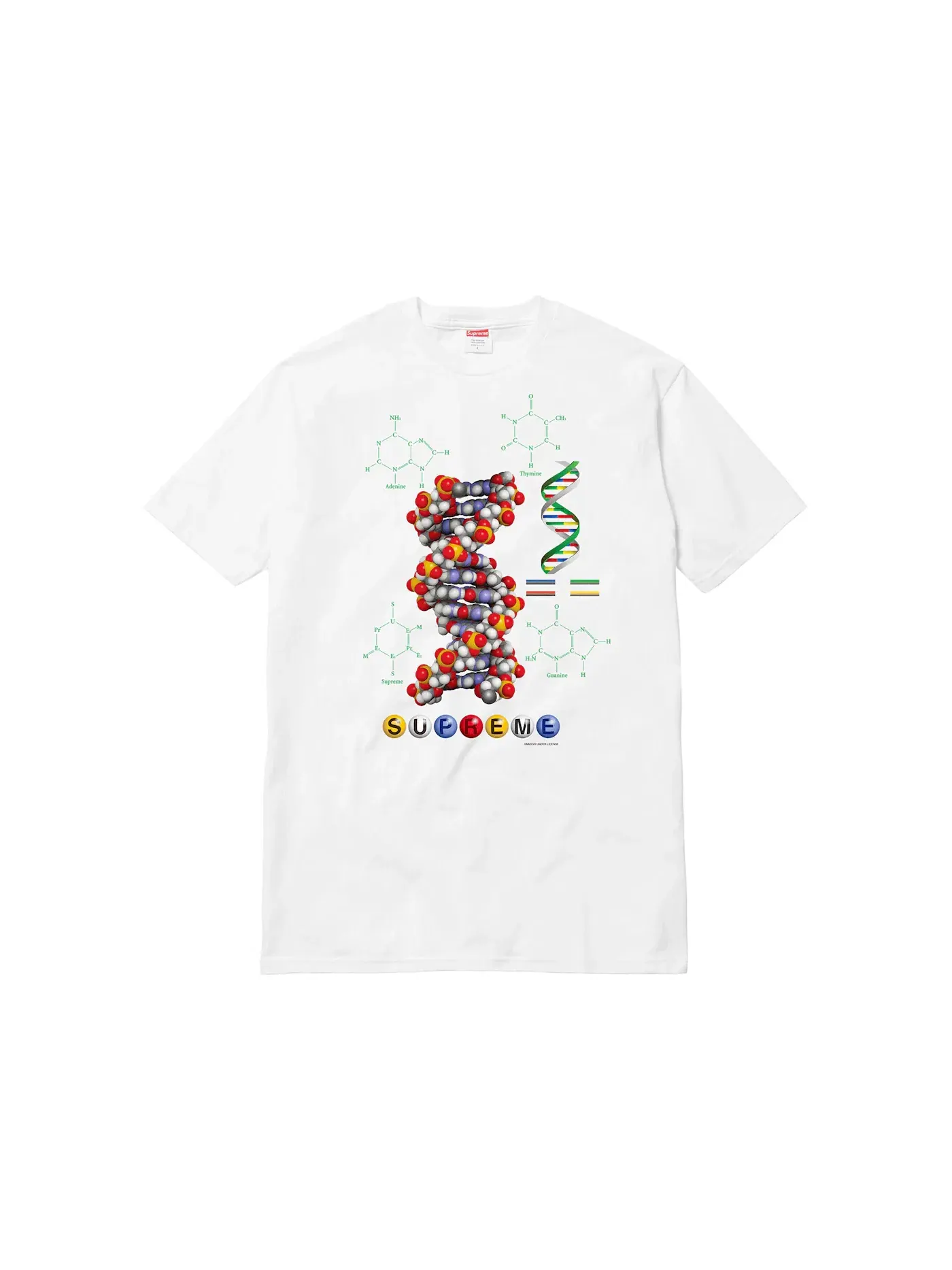 Мужская футболка Supreme Tee — изображение 1 из 1, белый