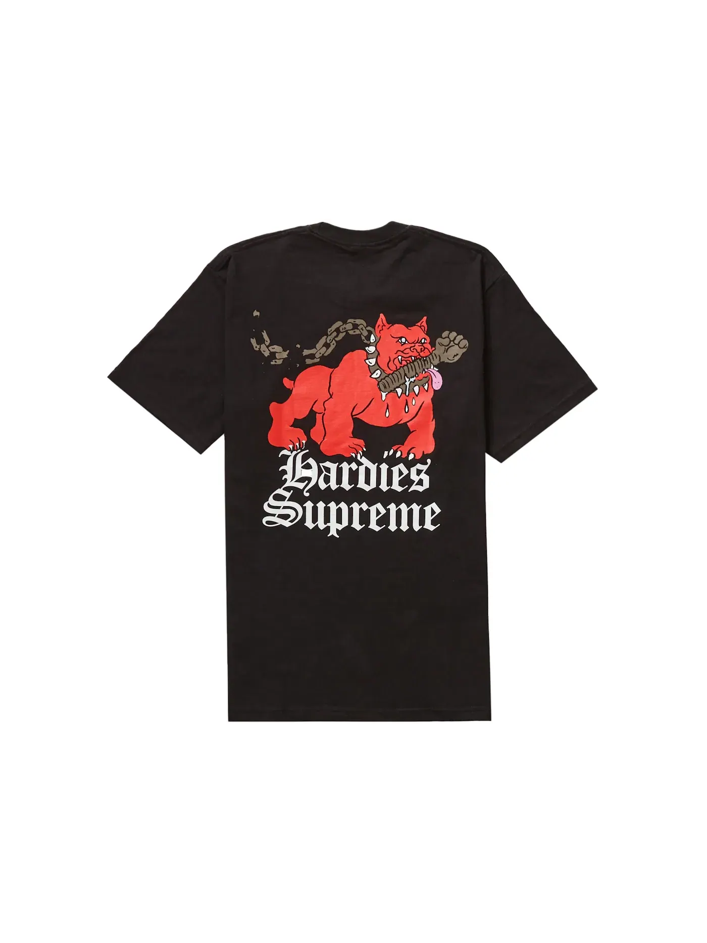 Мужская футболка с принтом Supreme Tee — изображение 1 из 2, черный