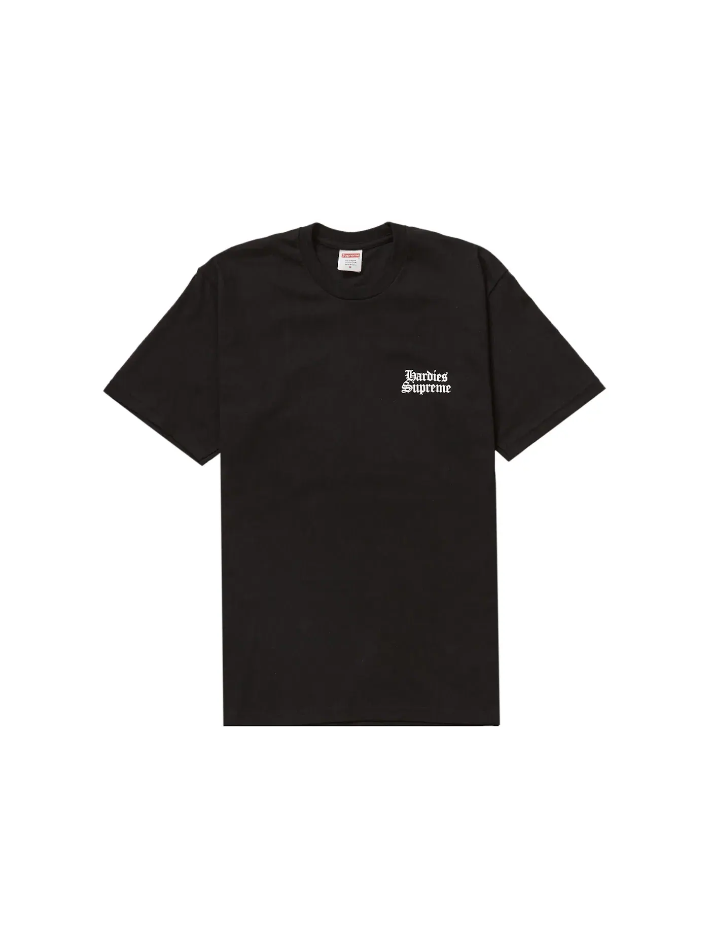 Мужская футболка с принтом Supreme Tee — изображение 2 из 2, черный