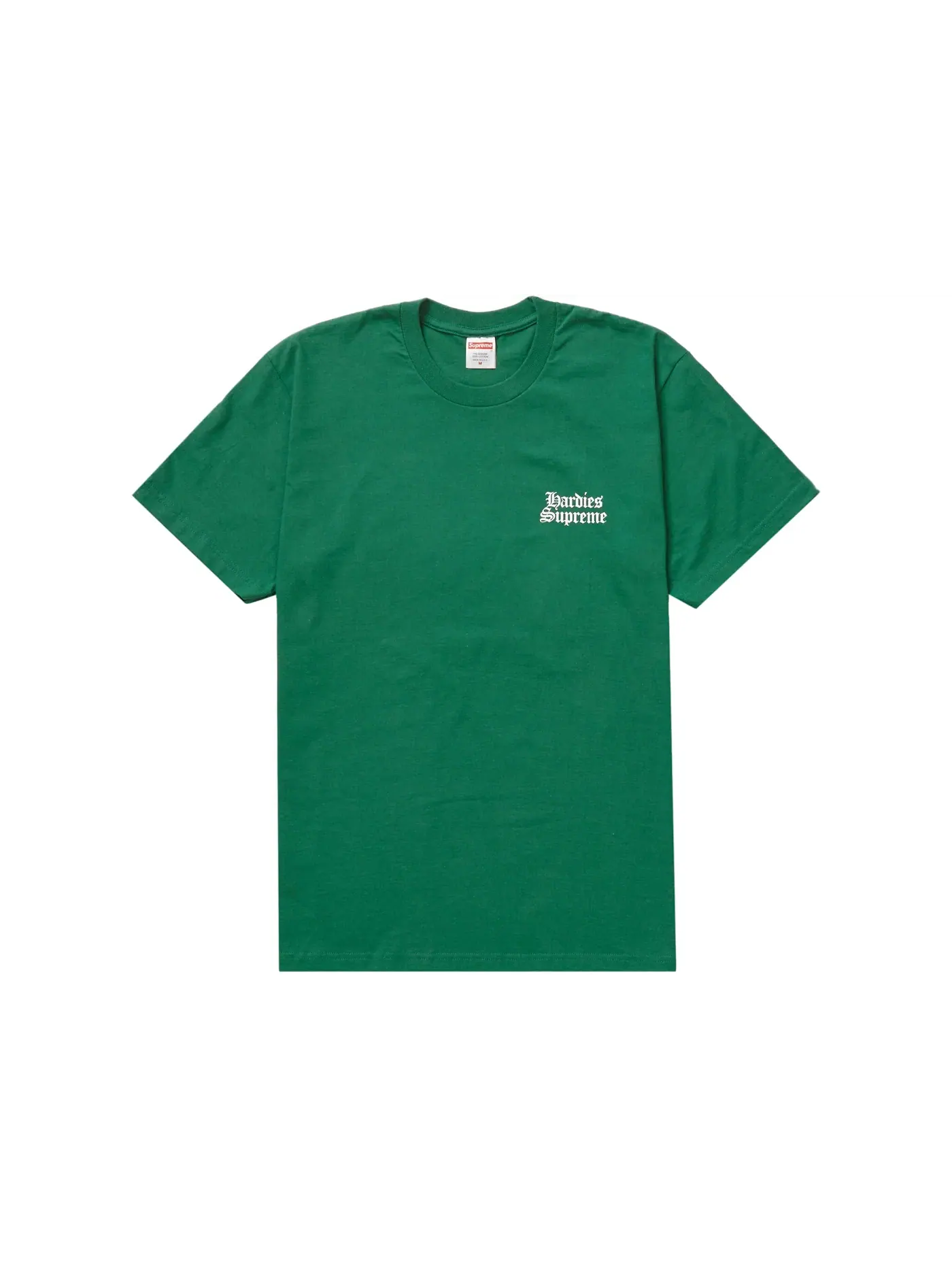Мужская футболка с принтом Supreme Tee — изображение 2 из 2, зеленый