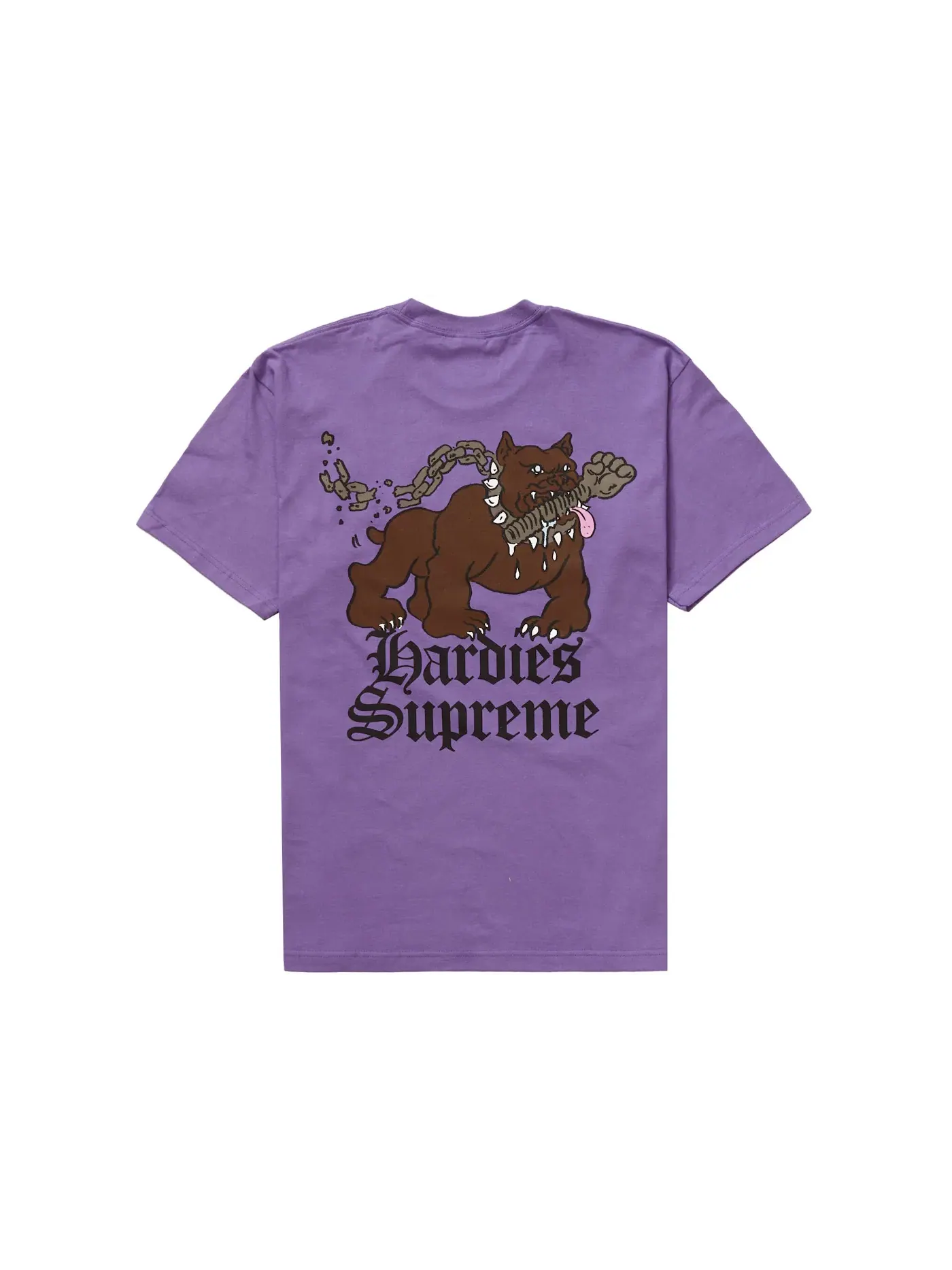 Мужская футболка с принтом Tee Supreme — изображение 1 из 2, фиолетовый