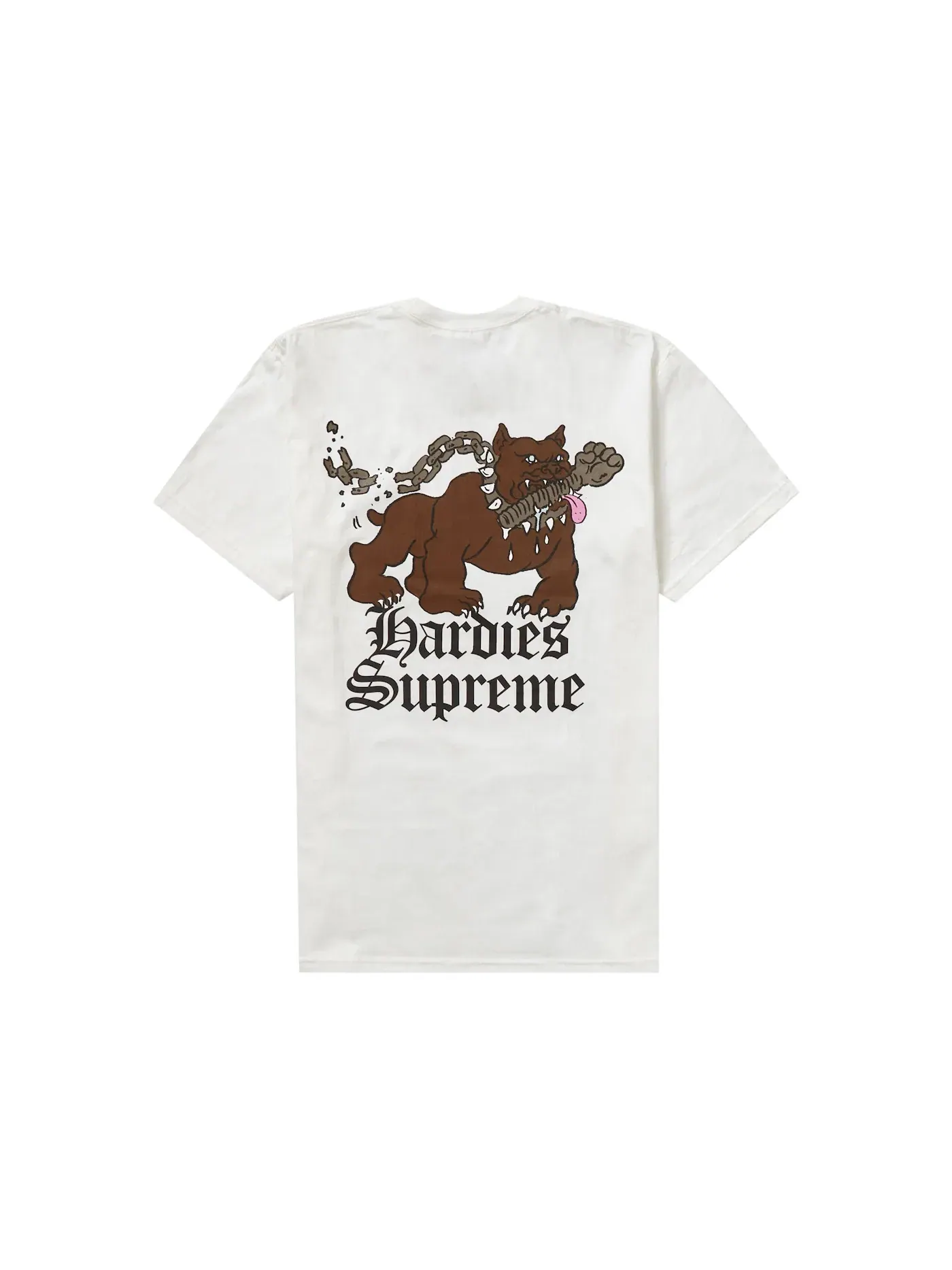 Мужская футболка с принтом Supreme Tee — изображение 1 из 2, белый