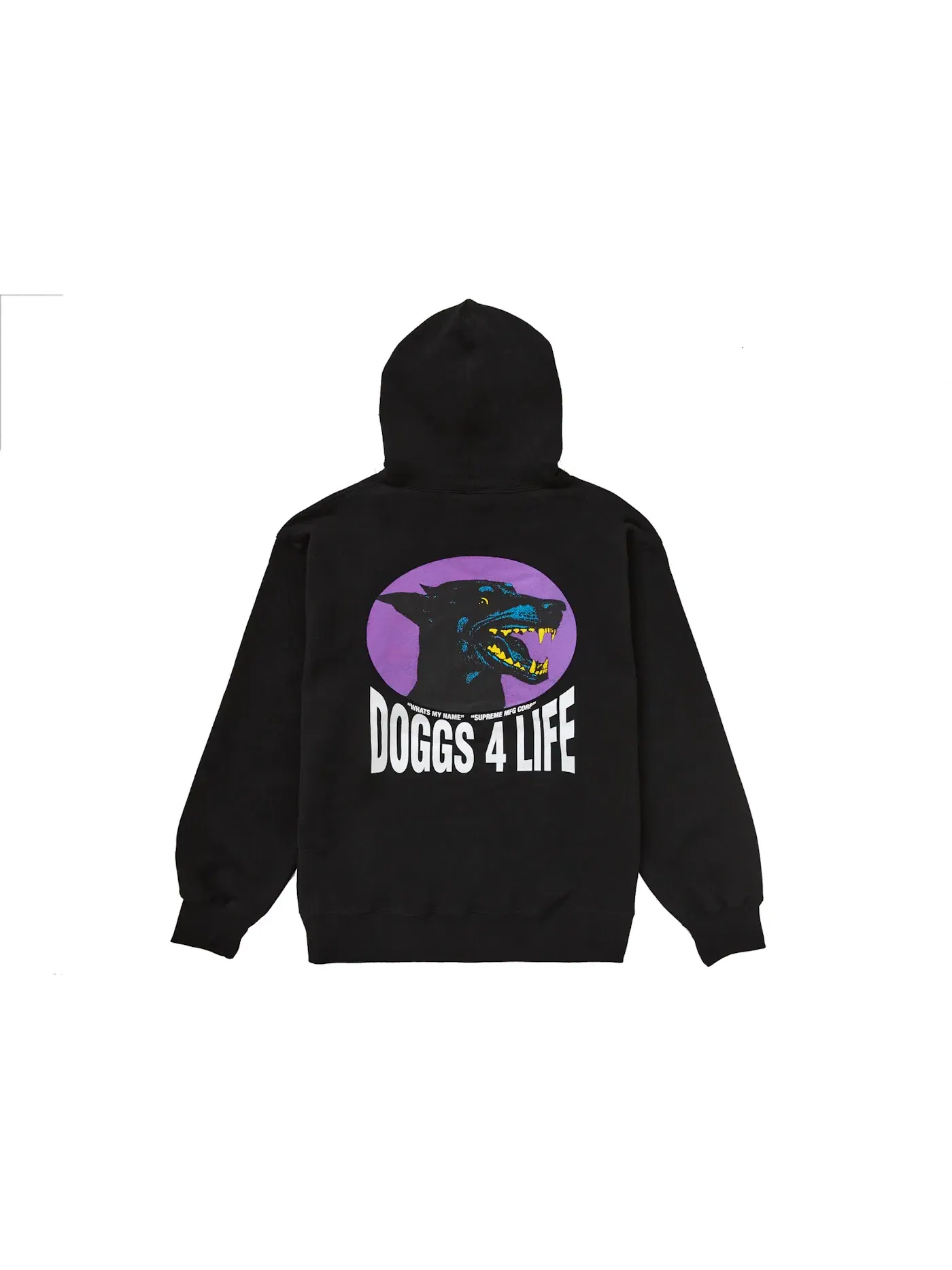 Мужская худи Supreme Doggs Hooded Sweatshirt Supreme — изображение 1 из 2, черный