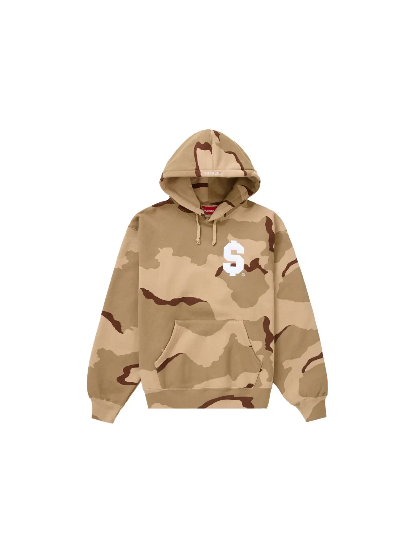Мужская худи Supreme Sweatshirt, Desert Camo — изображение 1 из 1