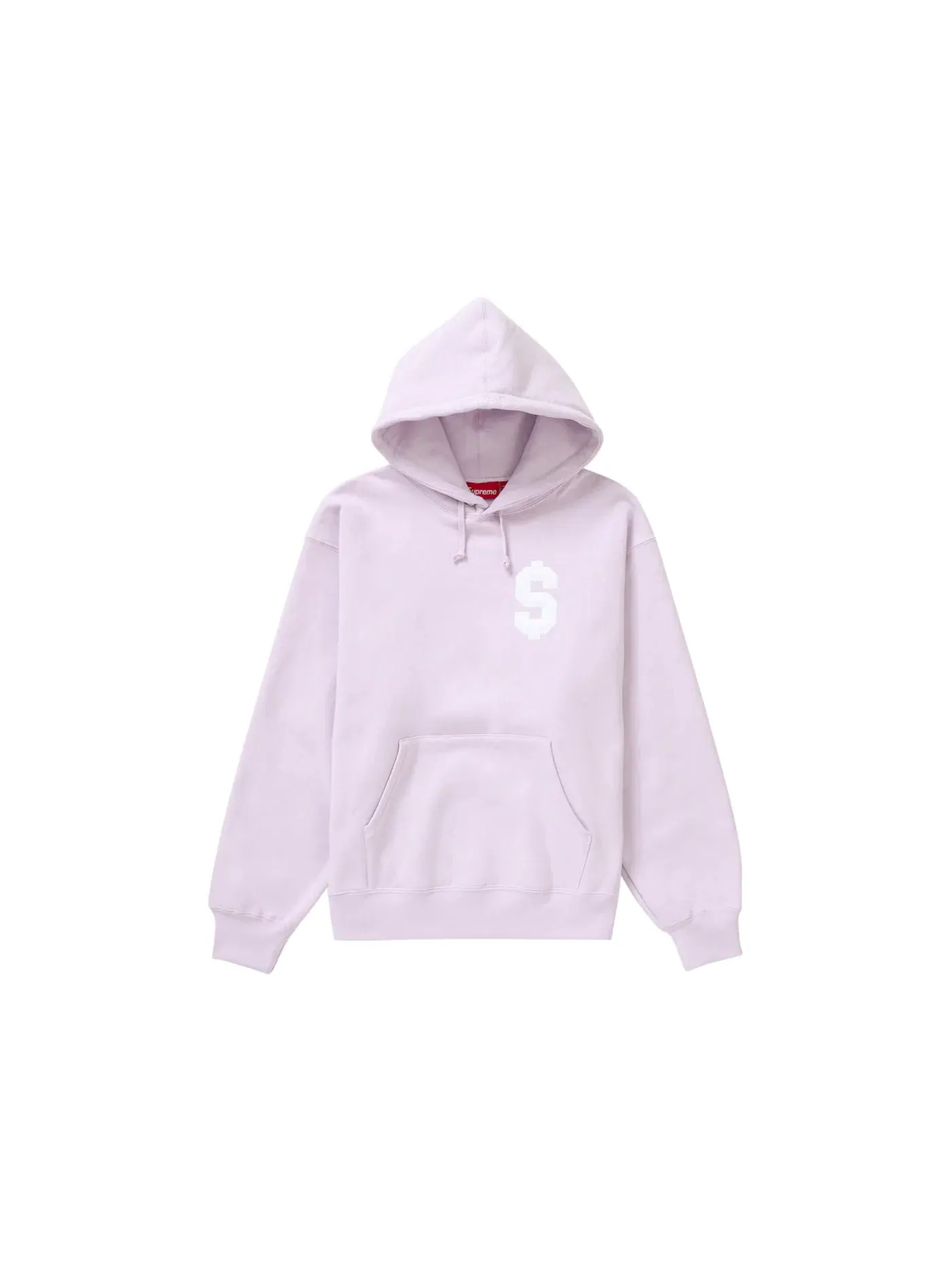 Мужская худи Supreme Sweatshirt — изображение 1 из 1, светлый фиолетовый