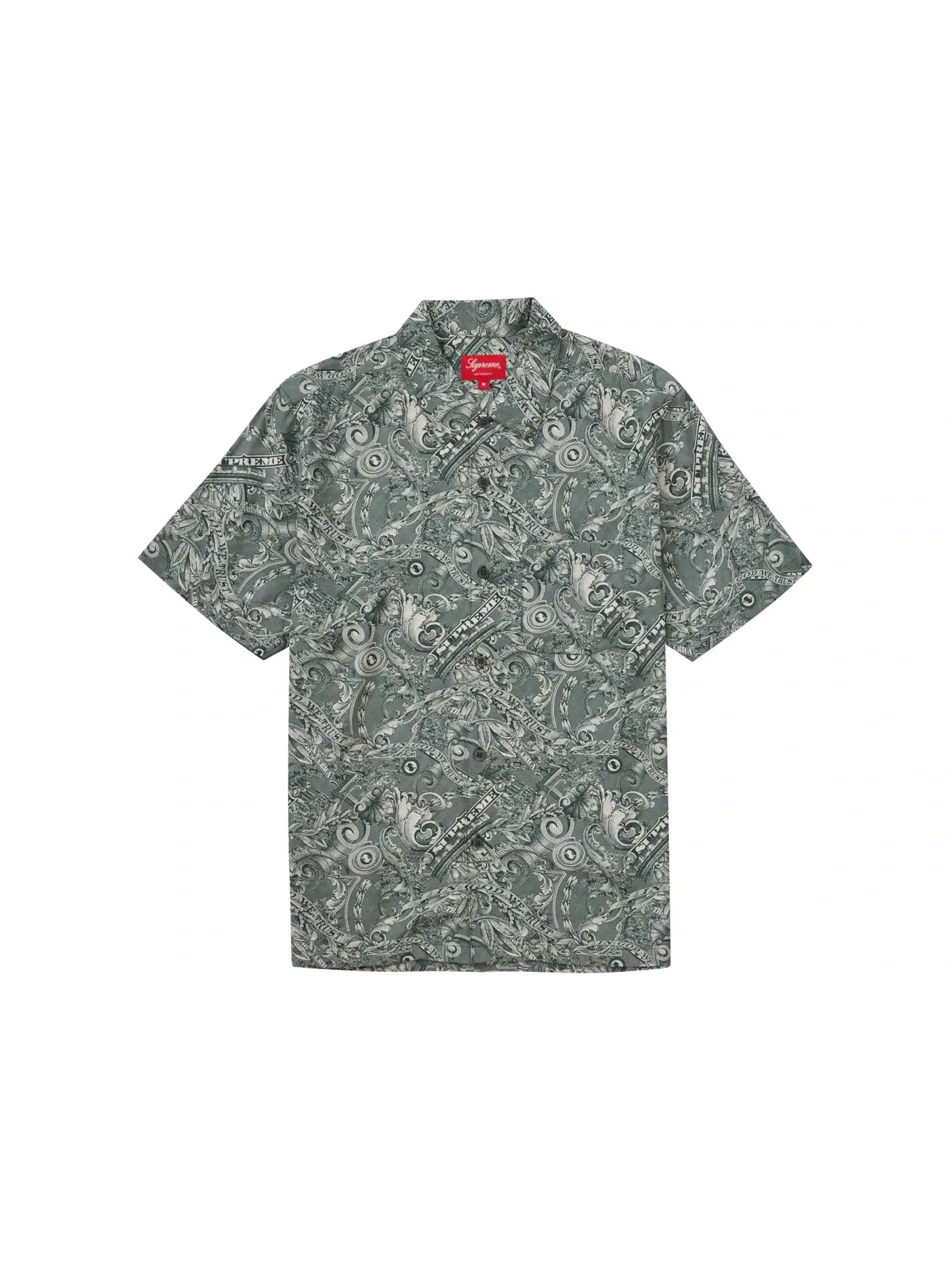 Мужская футболка Supreme — изображение 1 из 2, зеленый