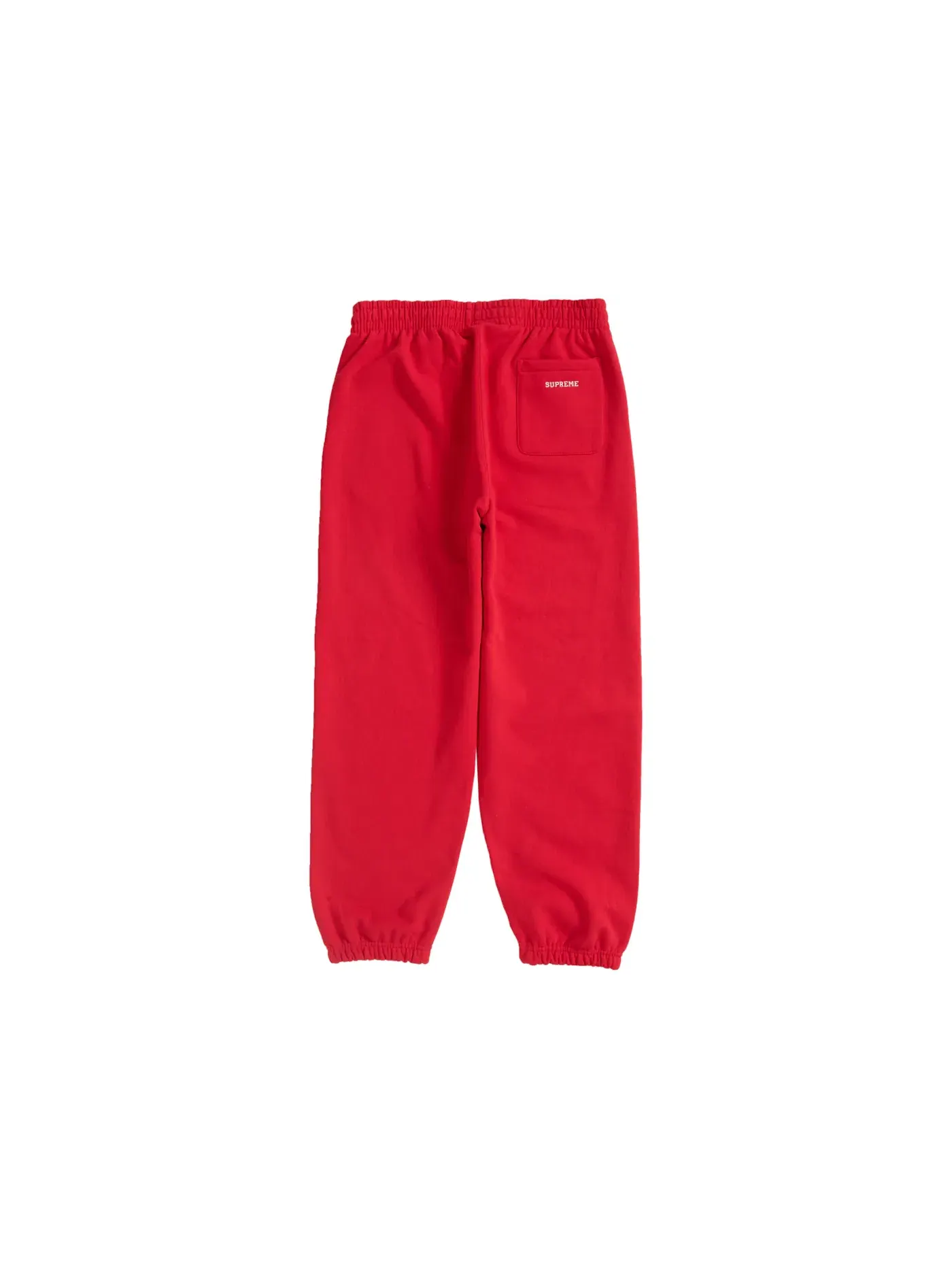 Мужские спортивные штаны с принтом Sweatpant Supreme — изображение 2 из 2, красный