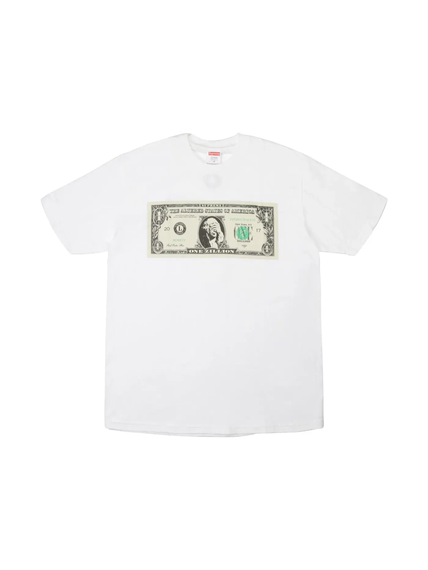 Мужская футболка с принтом Supreme, Tee — изображение 1 из 1, белый