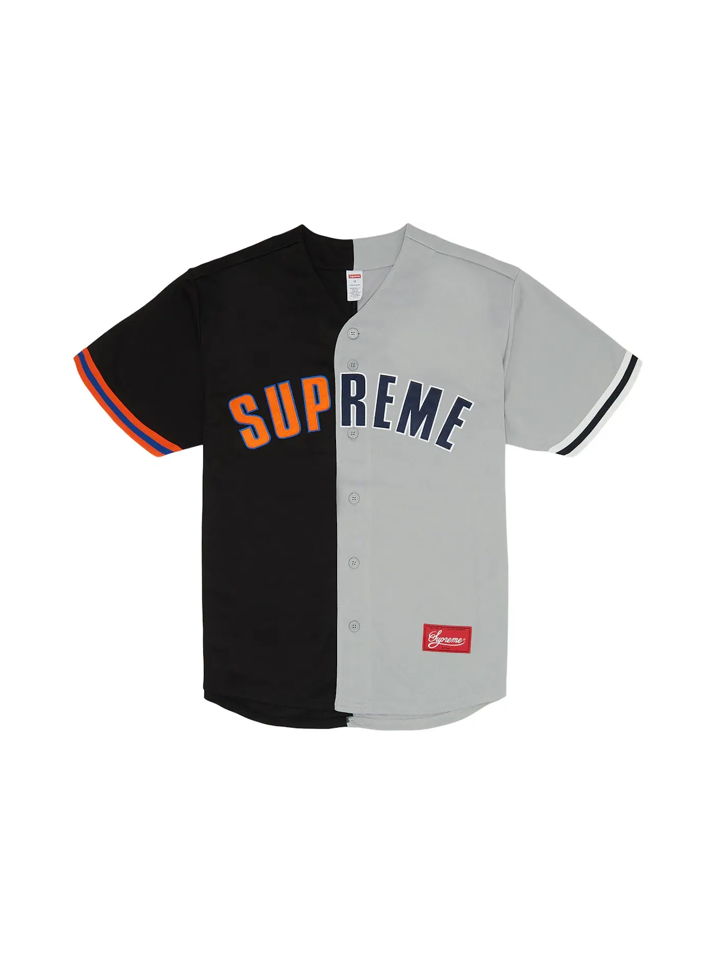 Мужская джерси Supreme Don't Hate Baseball Jersey — изображение 1 из 2, черный