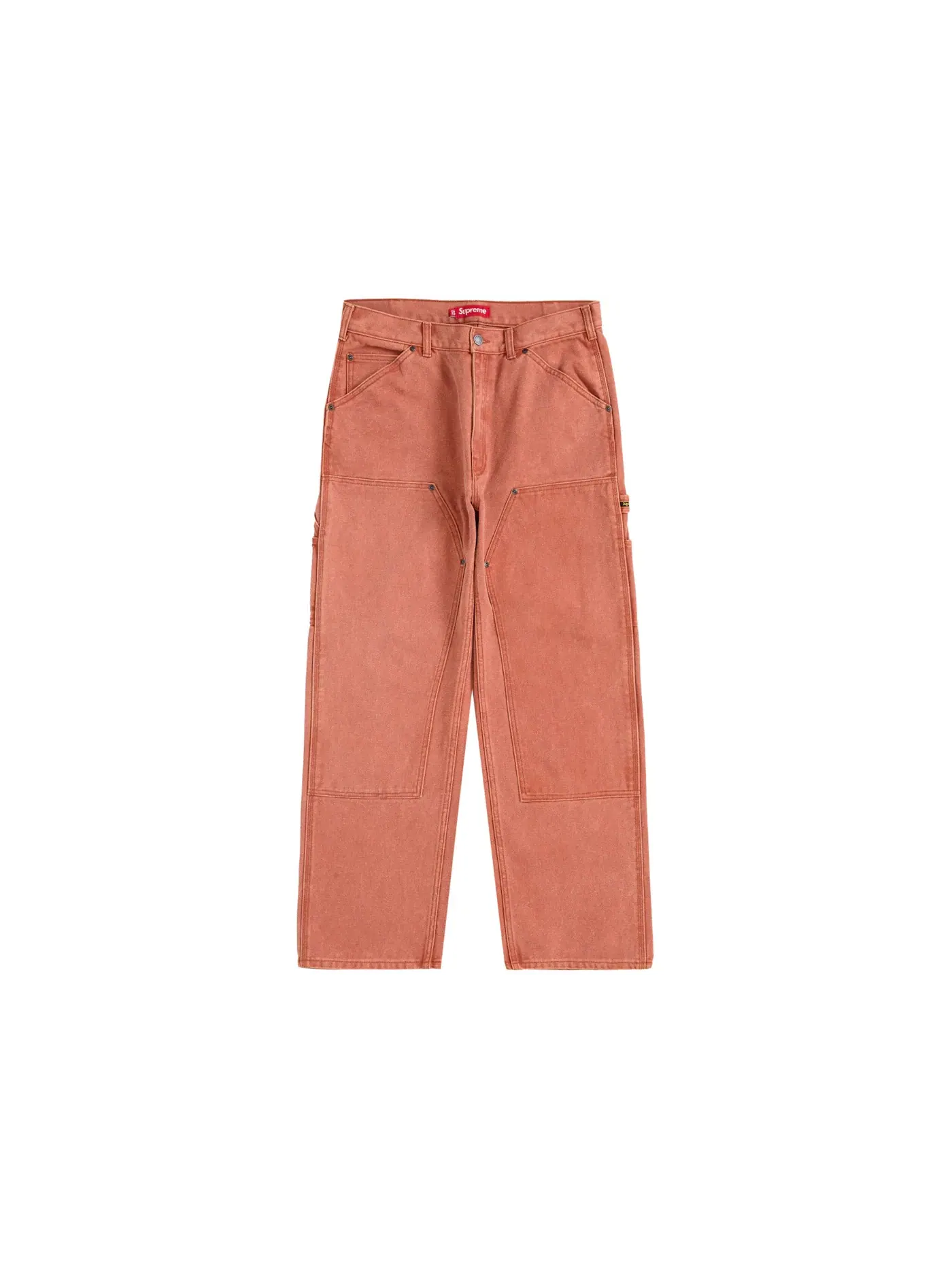 Мужские брюки с двойной накладкой на колене Supreme Pant (SS24) — изображение 1 из 2, красный