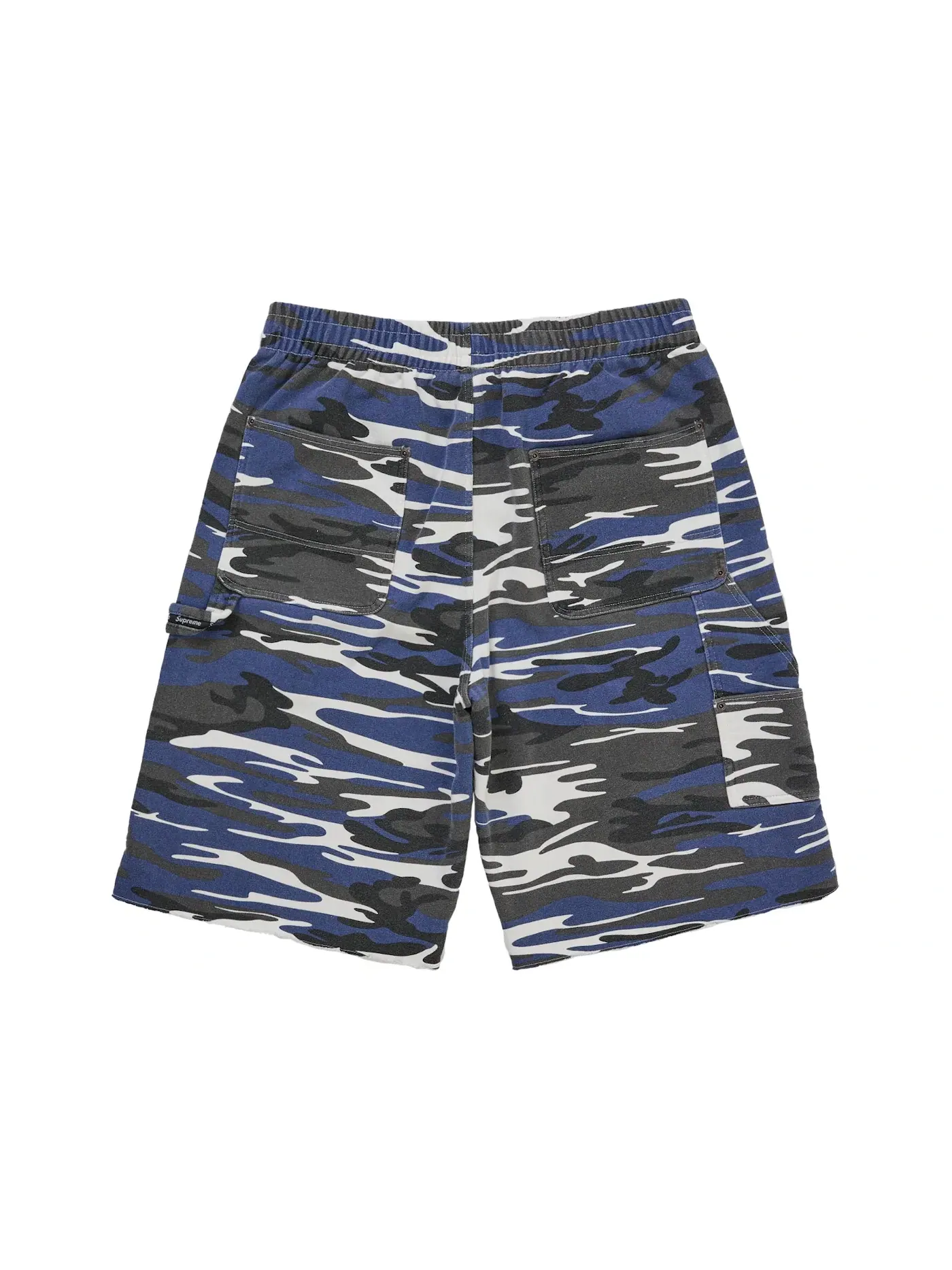 Мужские шорты с принтом Sweatshort Supreme — изображение 1 из 2, синий