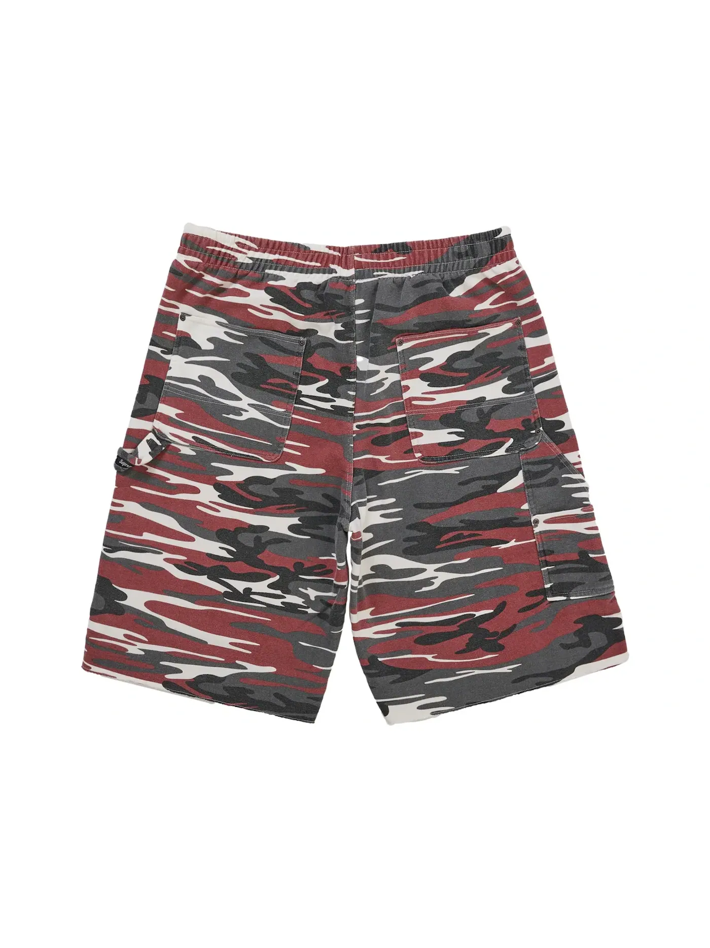 Мужские шорты с принтом Supreme Sweatshort — изображение 1 из 2, красный
