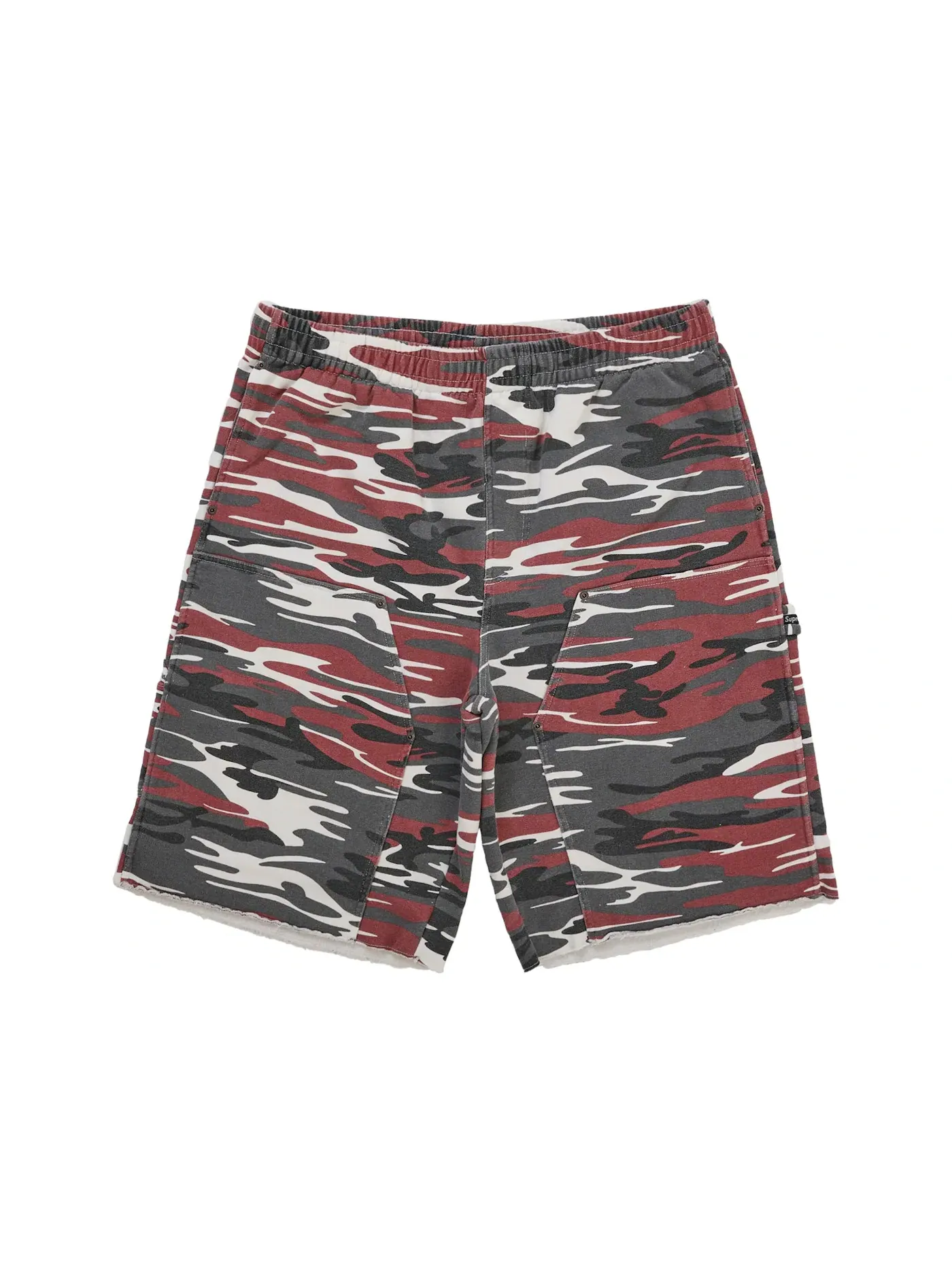 Мужские шорты с принтом Supreme Sweatshort — изображение 2 из 2, красный