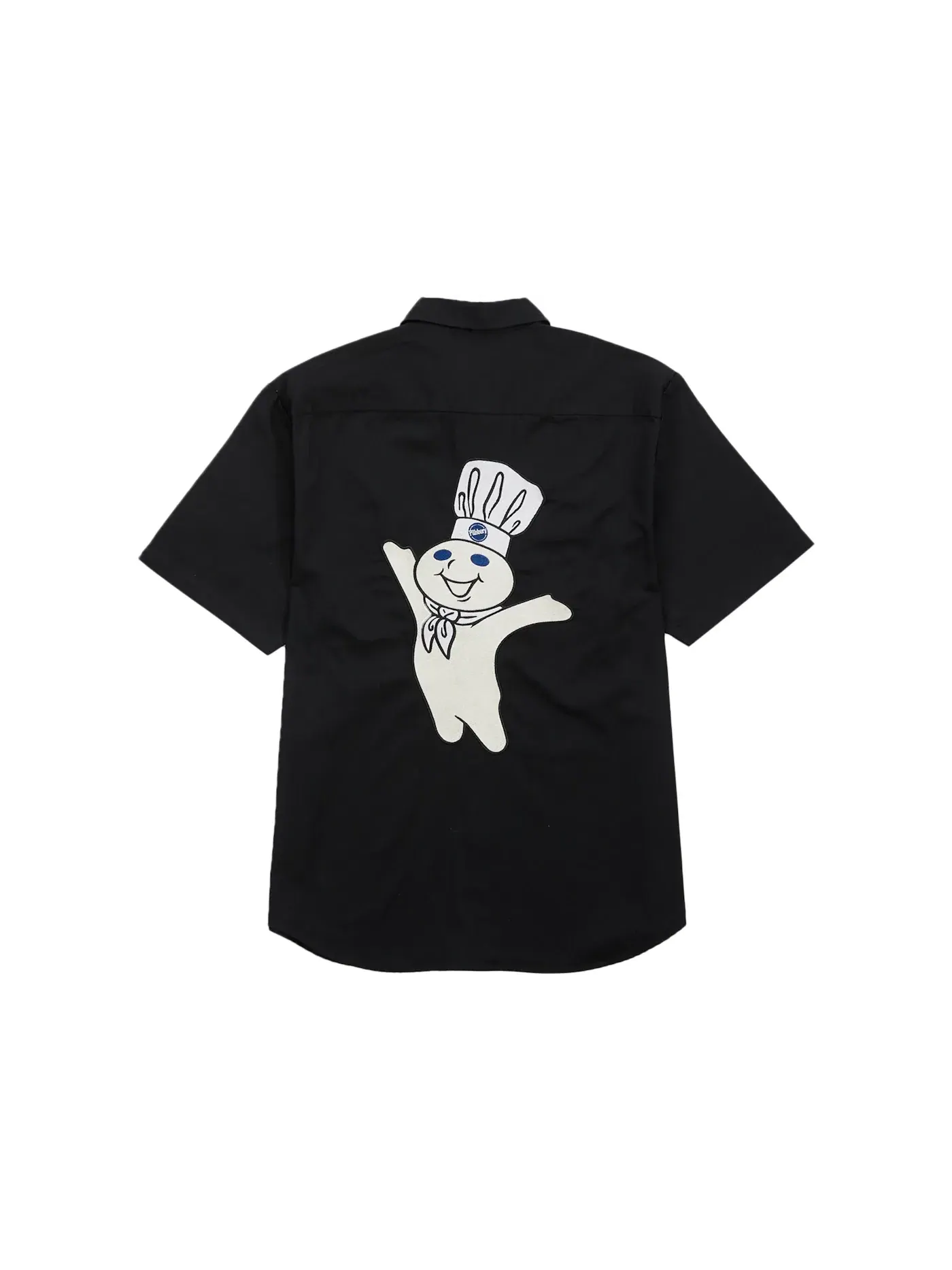 Мужская рубашка с коротким рукавом Supreme Doughboy S/S Work Shirt — изображение 2 из 2, черный