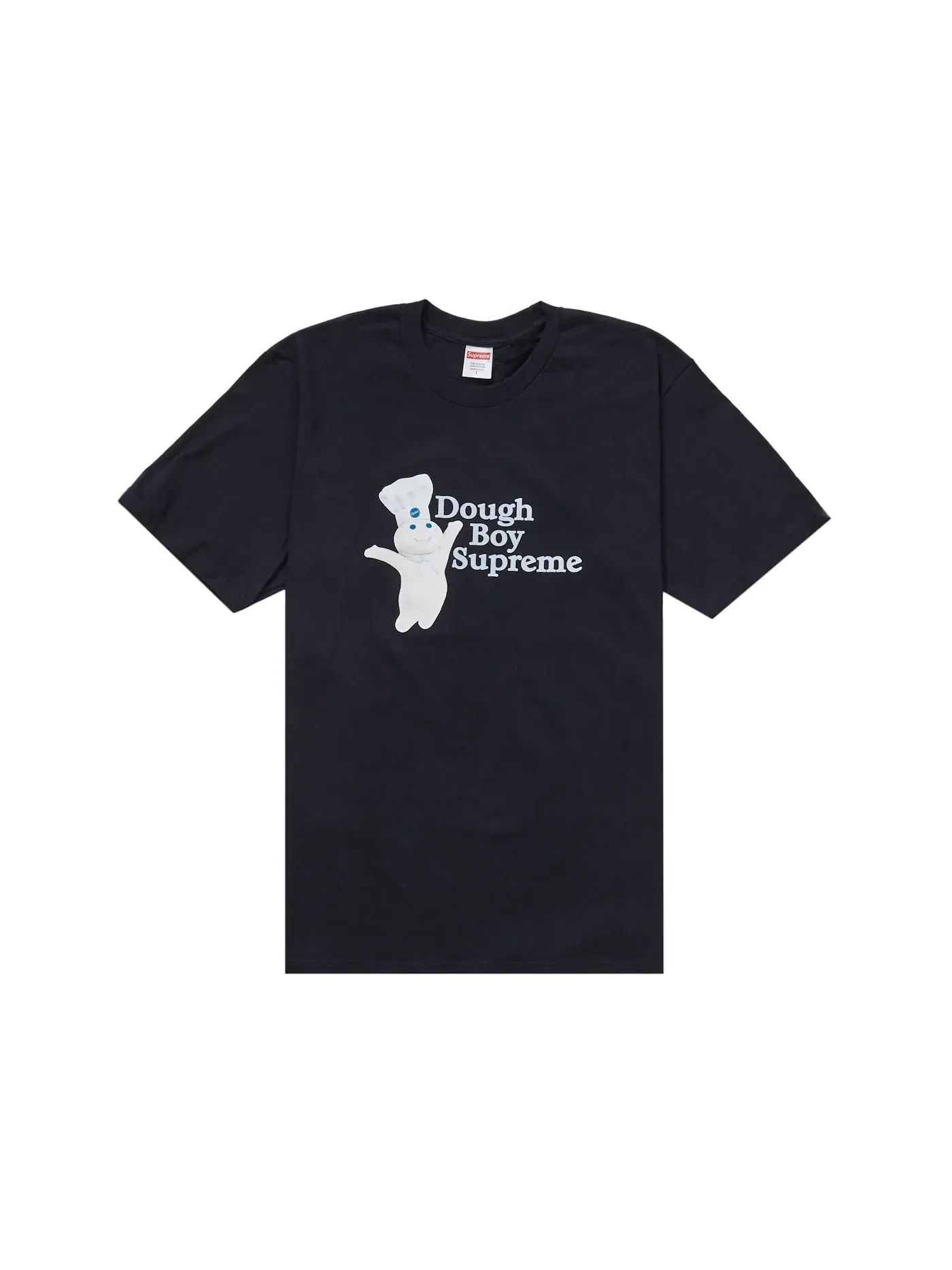 Мужская футболка с принтом Supreme Doughboy Tee — изображение 1 из 1, темно-синий