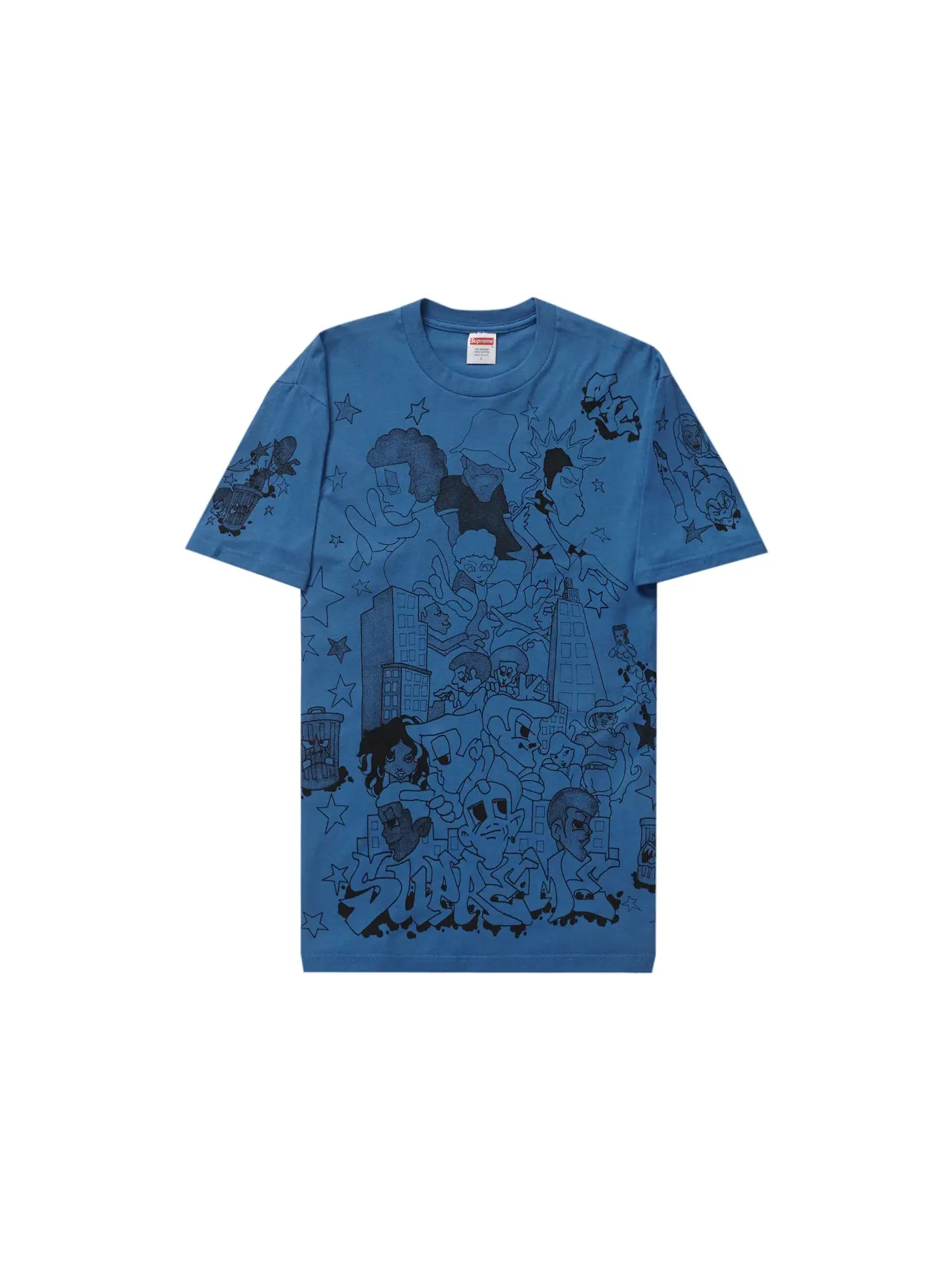 Мужская футболка Supreme Tee — изображение 1 из 2, синий