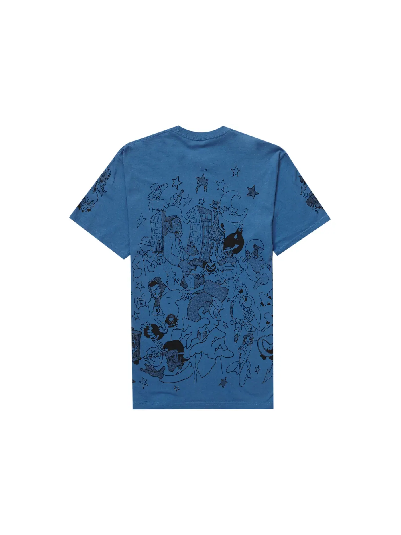 Мужская футболка Supreme Tee — изображение 2 из 2, синий