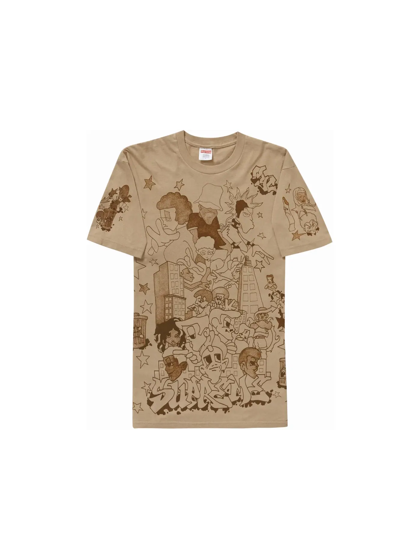 Мужская футболка Supreme Tee — изображение 1 из 2, хаки