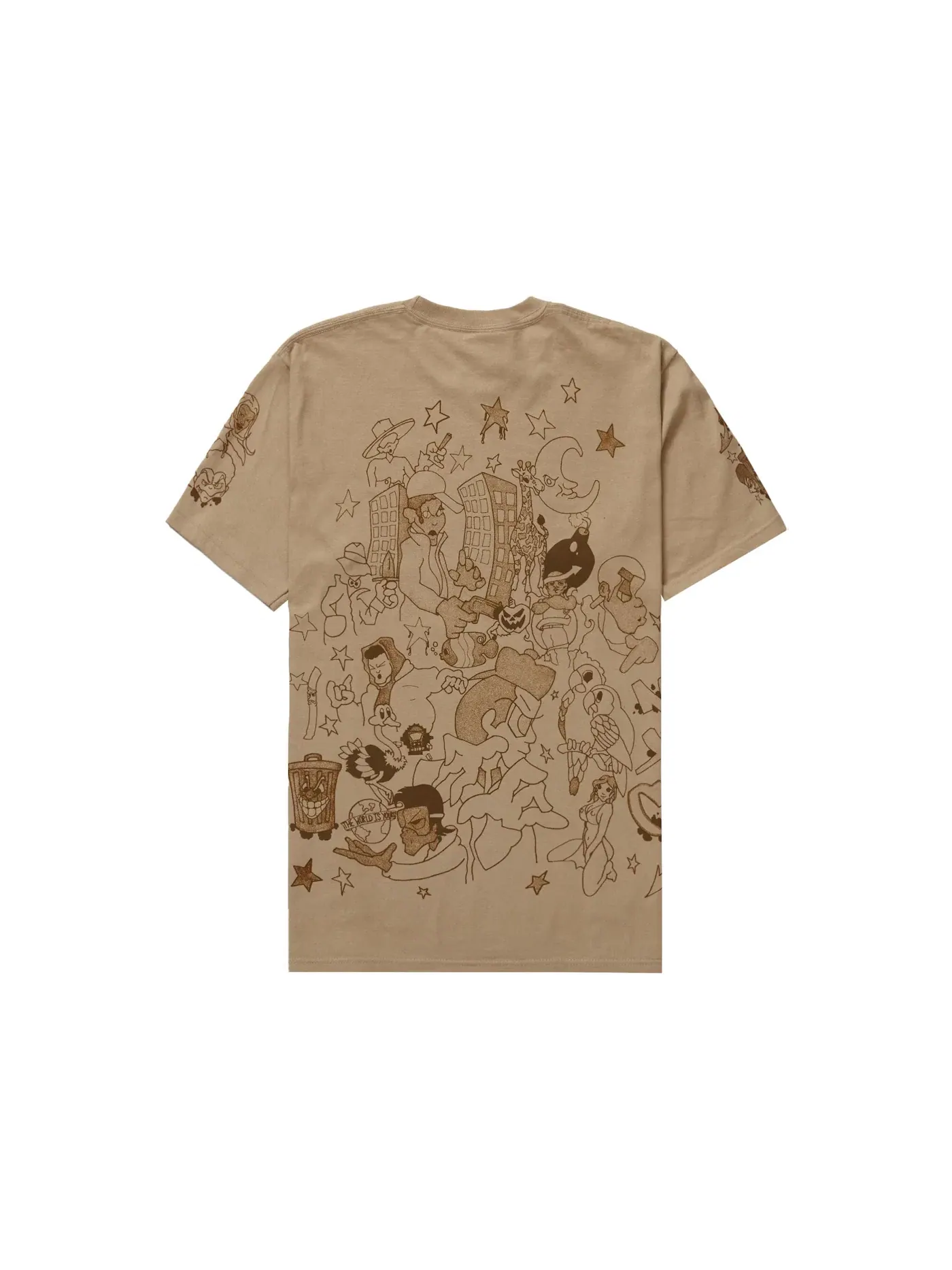 Мужская футболка Supreme Tee — изображение 2 из 2, хаки