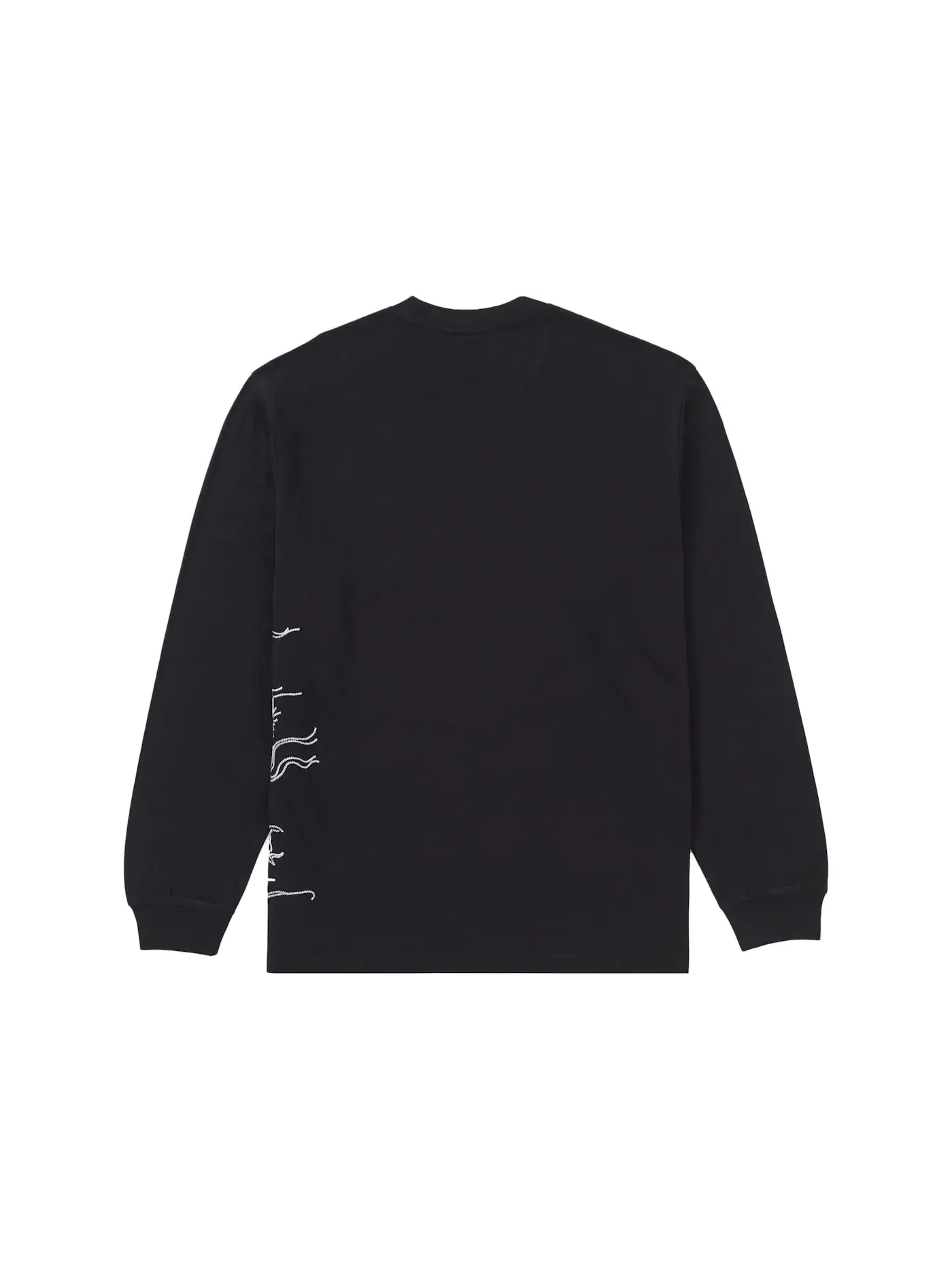 Мужская футболка с длинным рукавом с вышивкой Supreme Dragon Embroidered L/S Top — изображение 2 из 2, черный