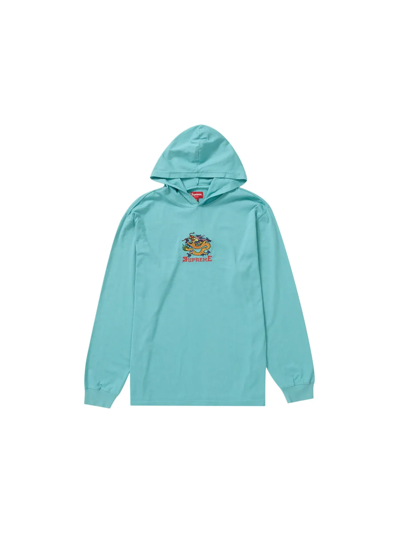 Мужская футболка с капюшоном Supreme Top — изображение 1 из 1, голубой