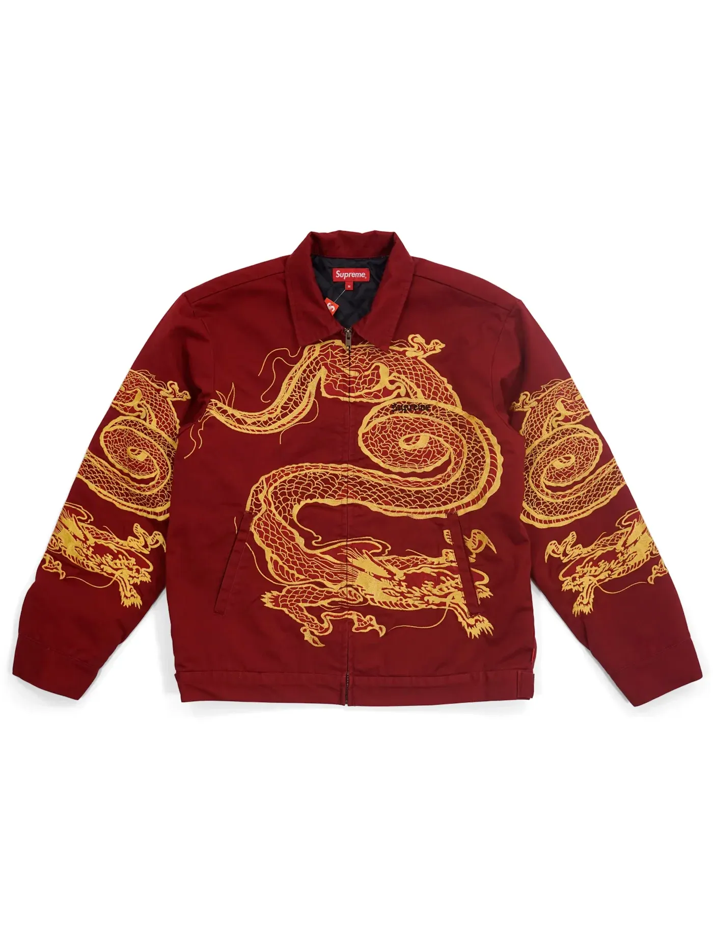 Мужская куртка-рабочая Supreme Dragon Work Jacket — изображение 1 из 3, красный
