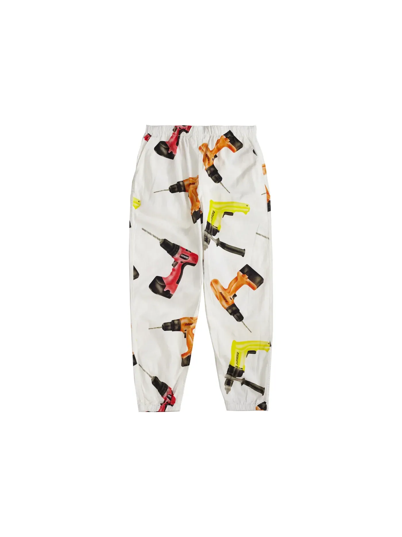 Мужские брюки Supreme Drills Skate Pant — изображение 1 из 1, белый