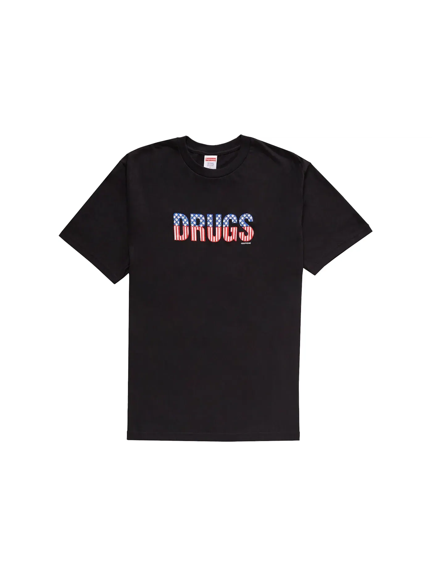 Мужская футболка с принтом Tee Supreme — изображение 1 из 1, черный