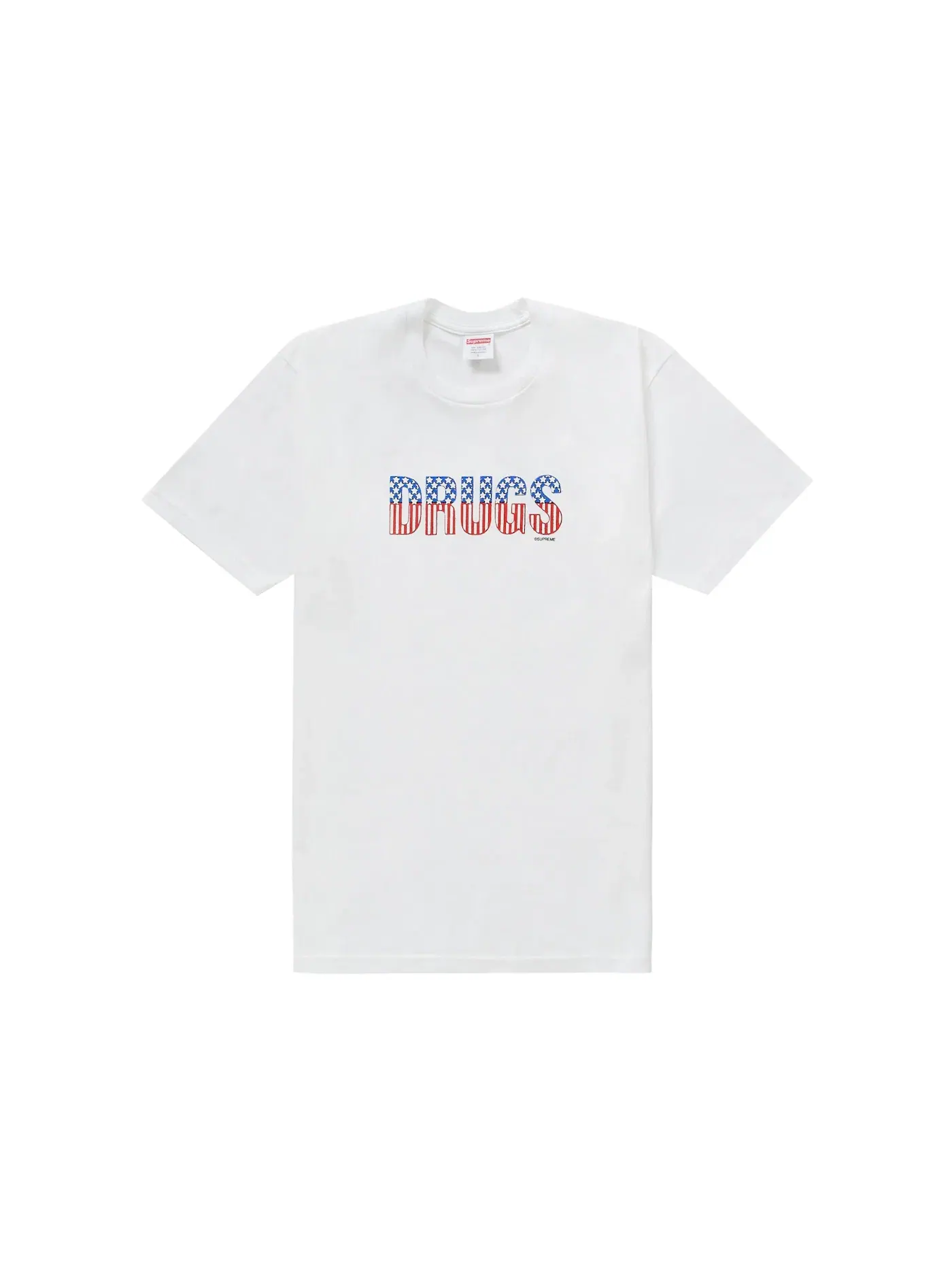 Мужская футболка с принтом Tee Supreme — изображение 1 из 1, белый