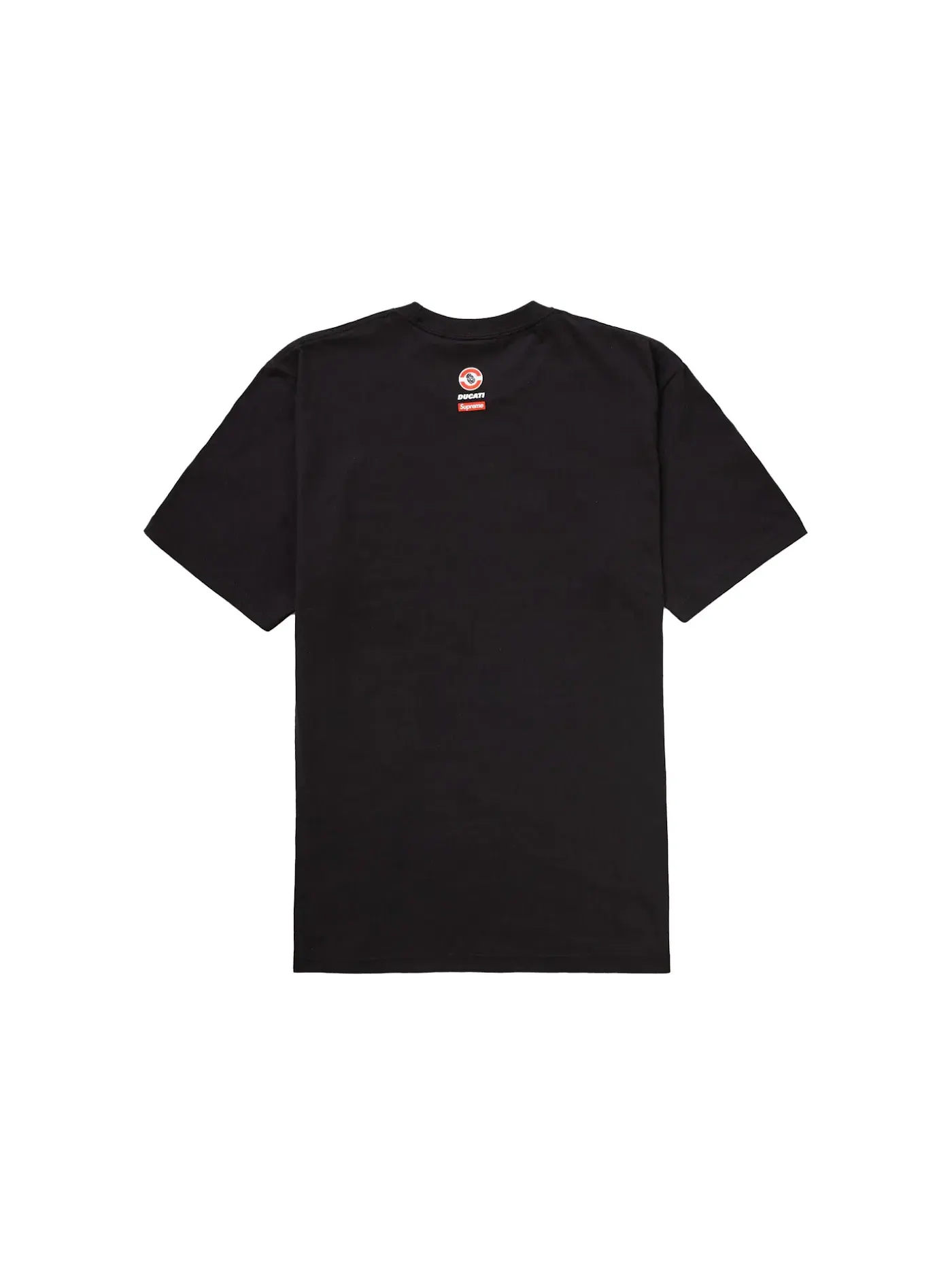 Мужская футболка с принтом Supreme Ducati Bike Tee — изображение 2 из 2, черный