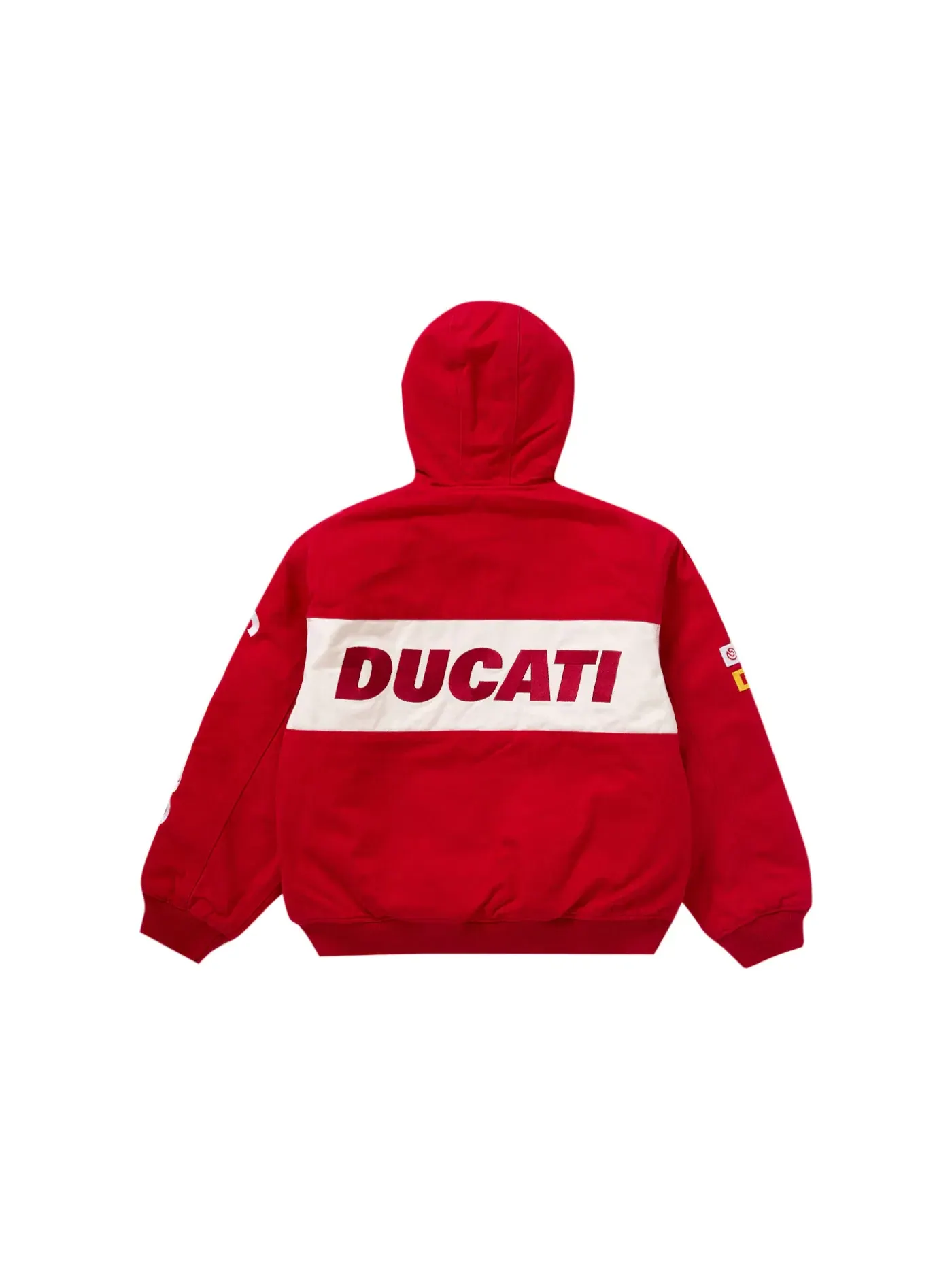 Мужская гоночная куртка с капюшоном Supreme Ducati — изображение 3 из 3, красный