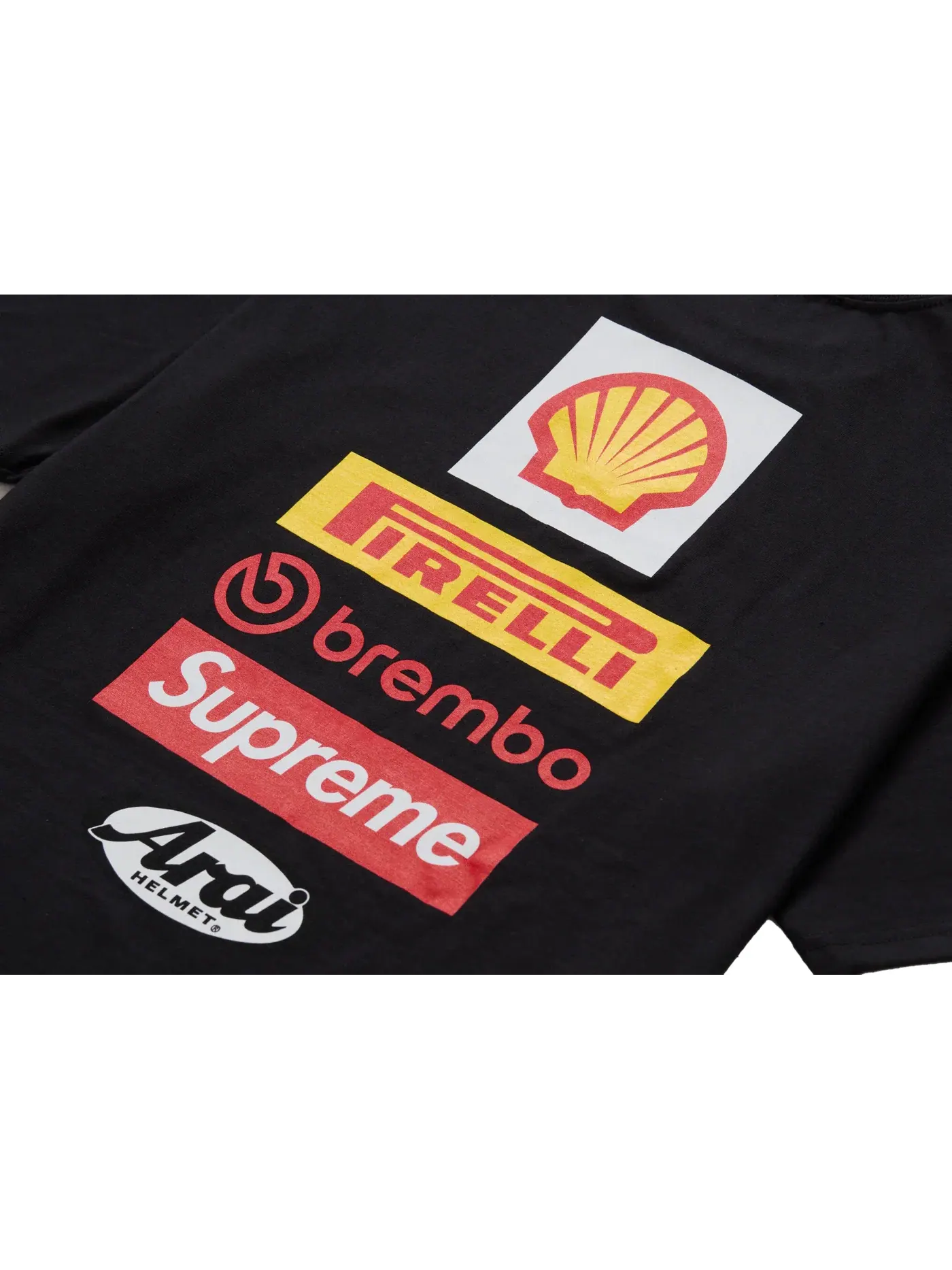 Мужская футболка с принтом Tee Supreme — изображение 3 из 3, черный