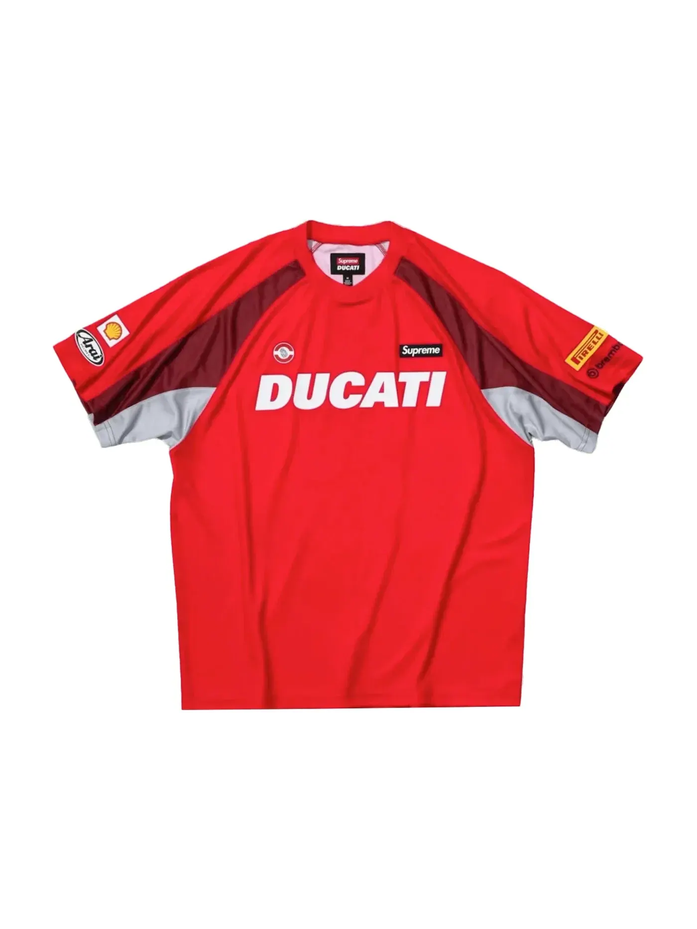 Мужская футболка с длинным рукавом Jersey Supreme — изображение 1 из 2, красный