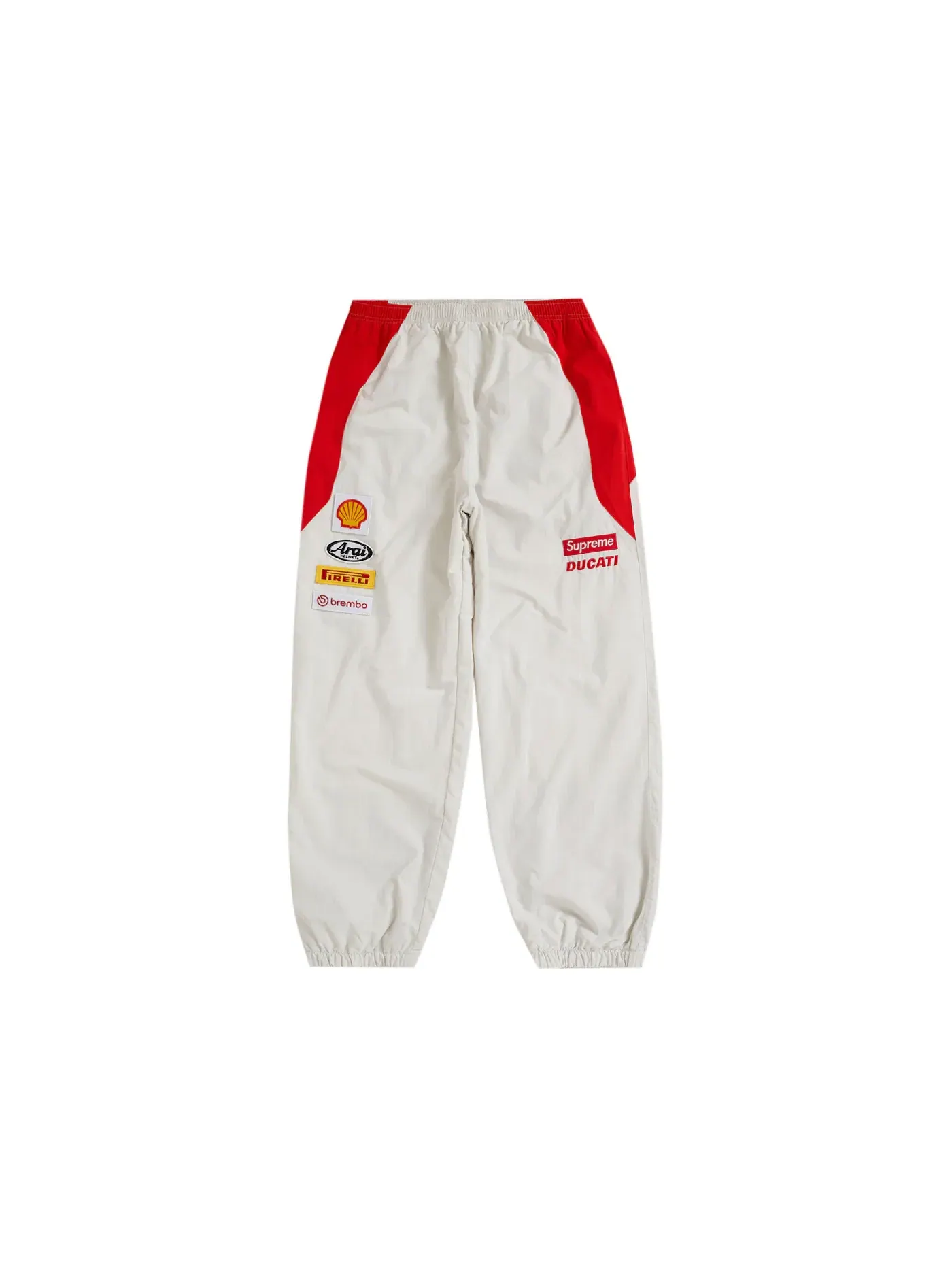Мужские брюки спортивные Supreme Ducati Pant — изображение 1 из 2, светлый серый