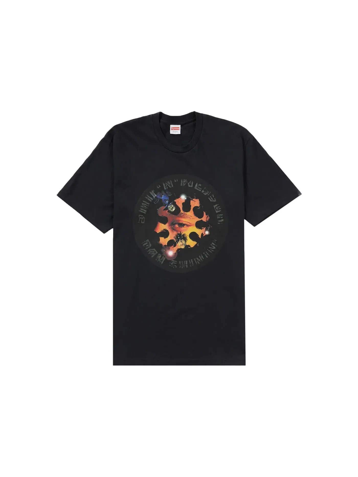 Мужская футболка с принтом Supreme Dah Shinin' Tee — изображение 1 из 2, черный