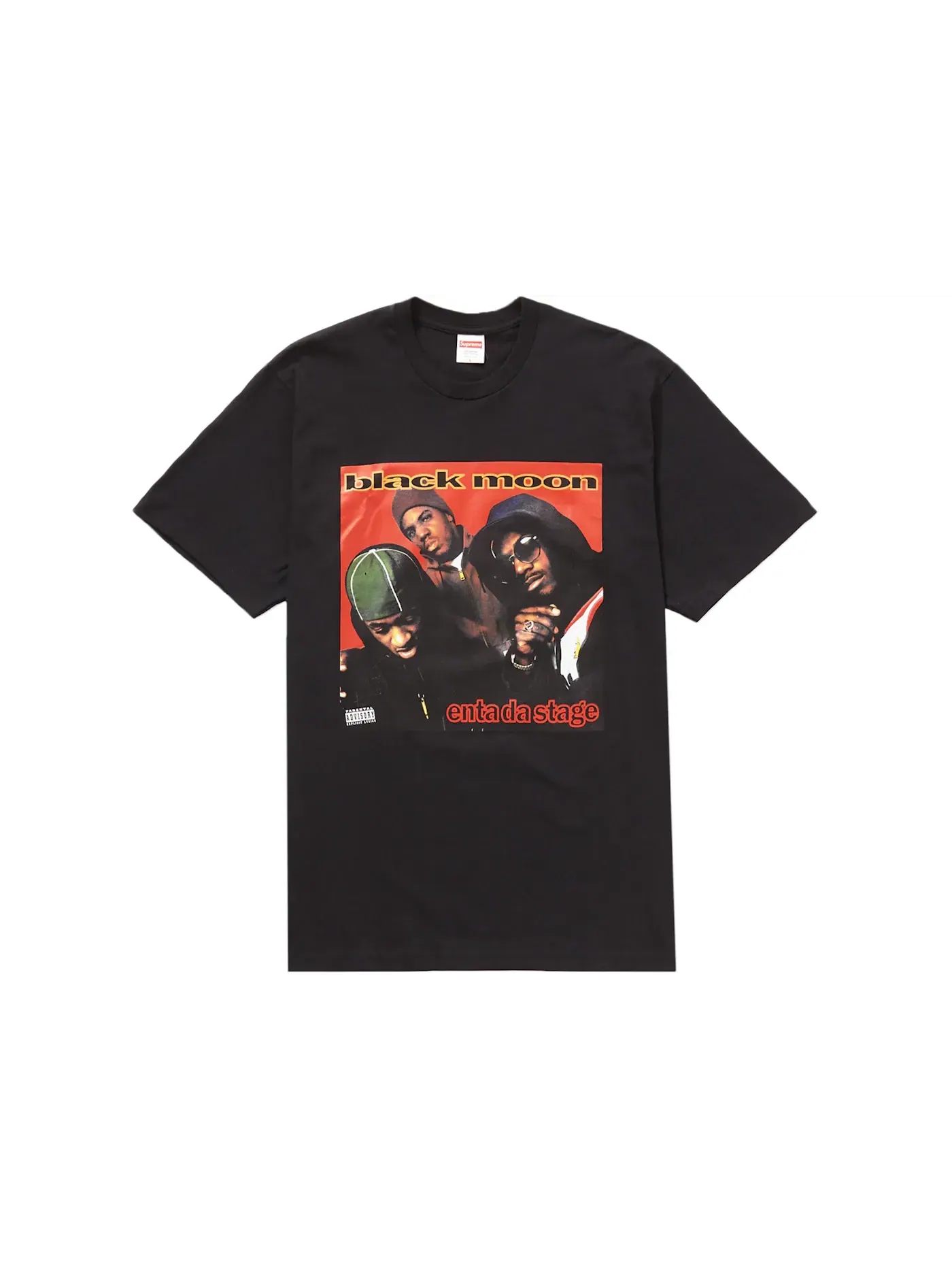 Мужская футболка Supreme Enta Da Stage Tee — изображение 1 из 2, черный