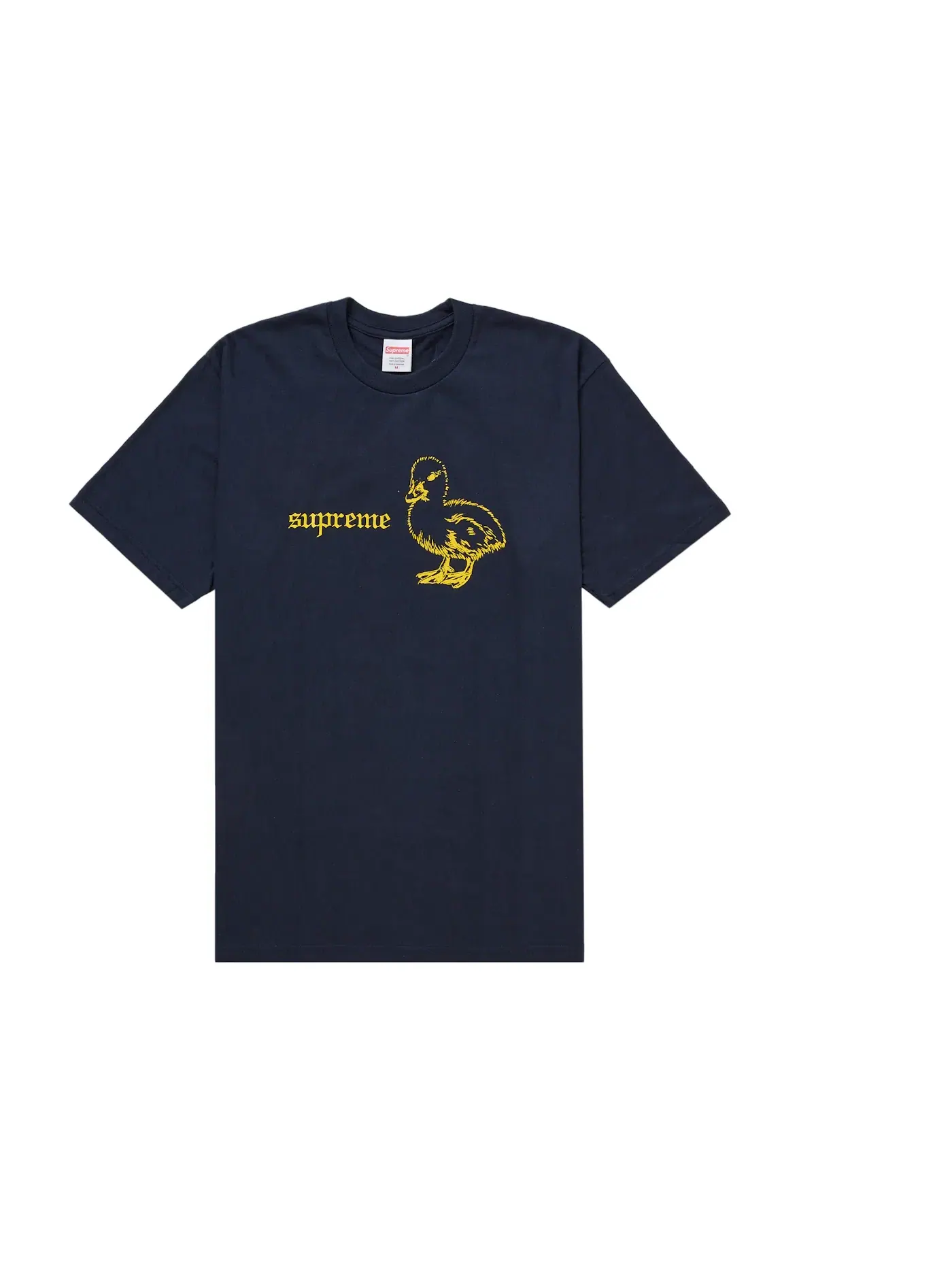 Мужская футболка с принтом Supreme Tee — изображение 1 из 1, темно-синий