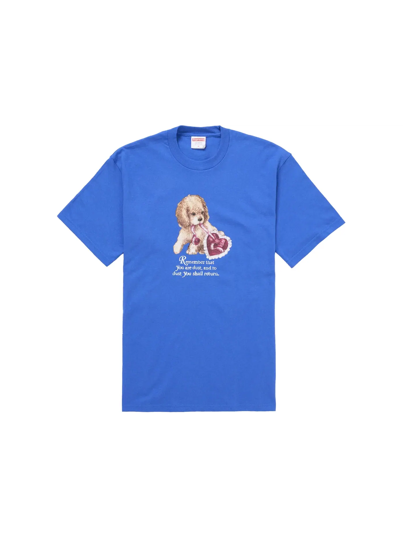 Мужская футболка с принтом Supreme Tee — изображение 1 из 1, королевский