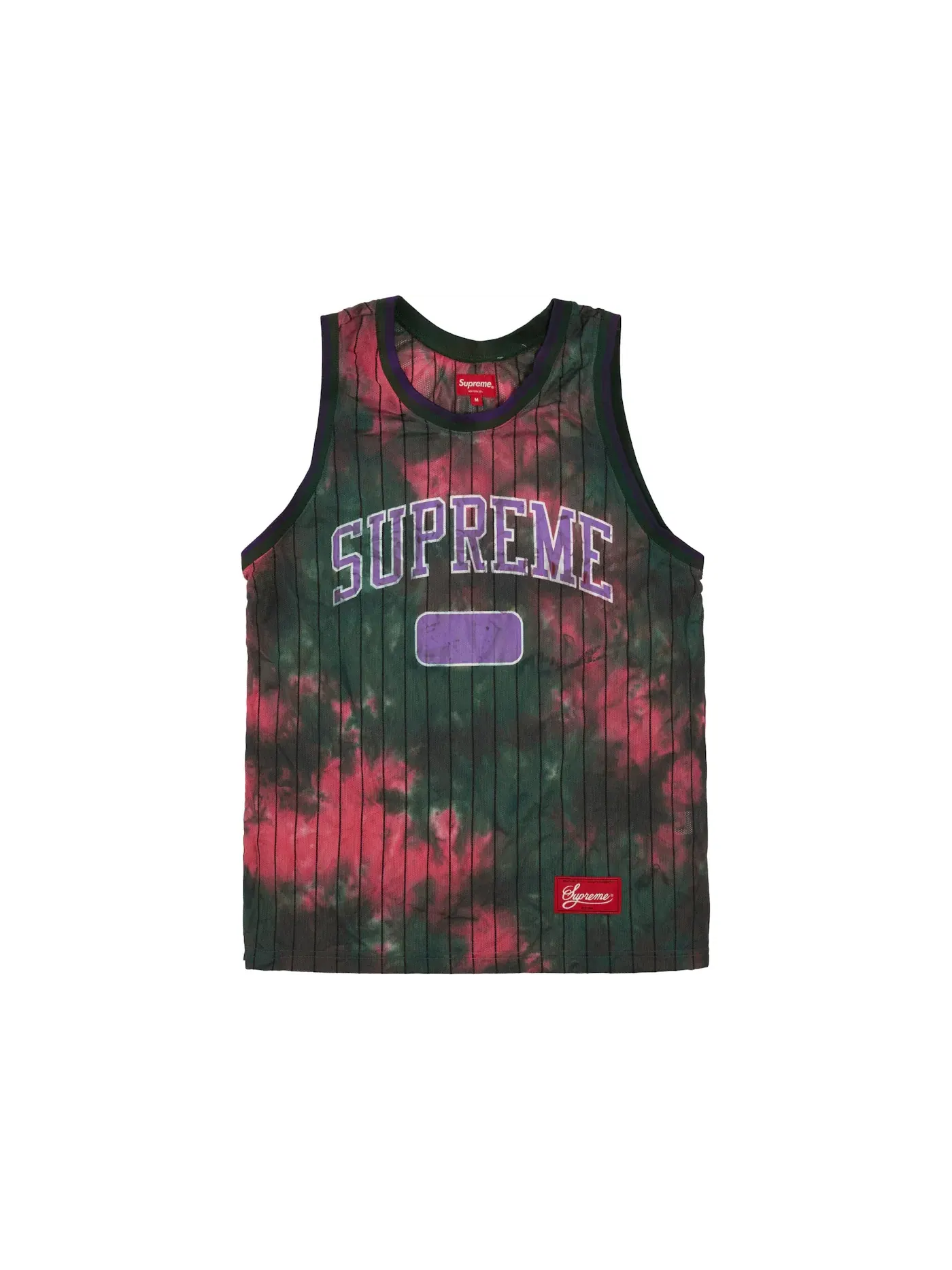 Мужская баскетбольная джерси с окраской Jersey Supreme — изображение 1 из 2, зеленый