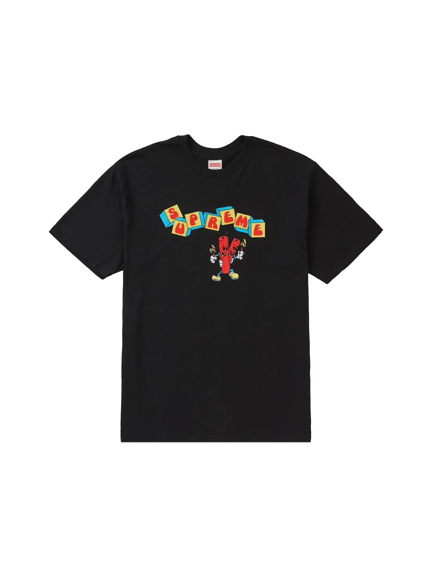 Мужская футболка с принтом Dynamite Tee Supreme — изображение 1 из 1, черный