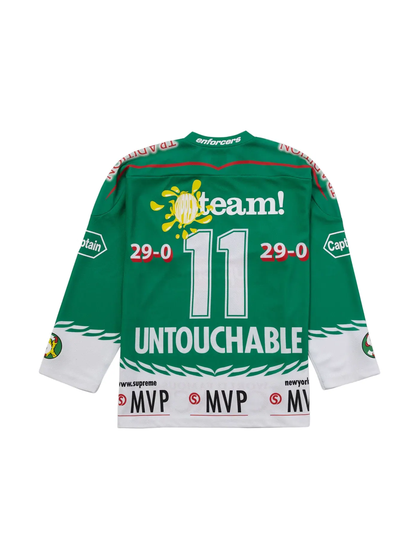 Мужская джерси с принтом Supreme Eagle Moto Jersey — изображение 2 из 2, зеленый