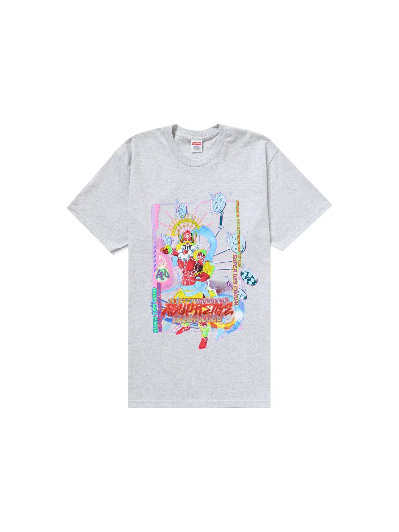 Мужская футболка Supreme Tee — изображение 1 из 2, серый