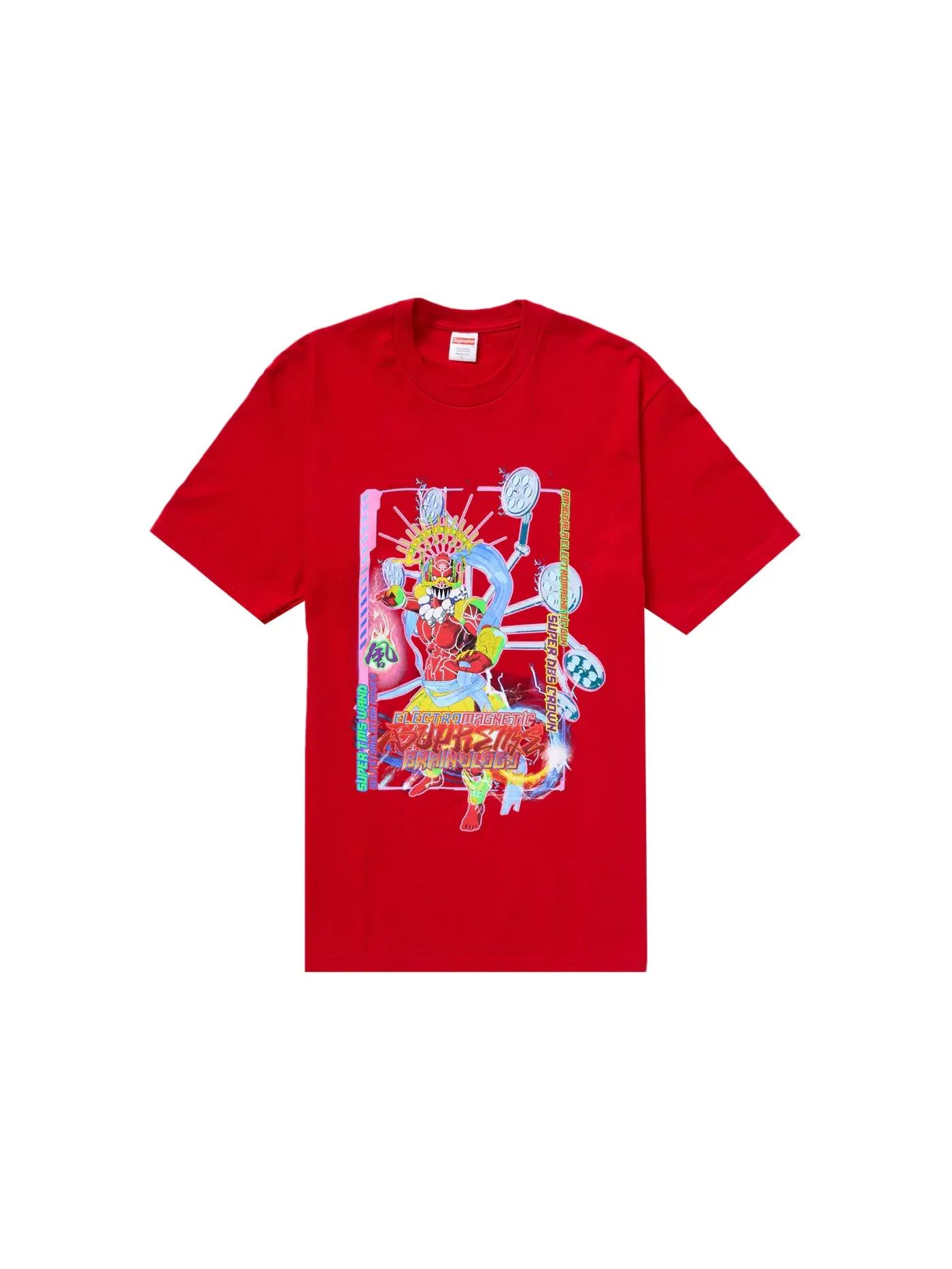 Мужская футболка Supreme Tee — изображение 1 из 2, красный