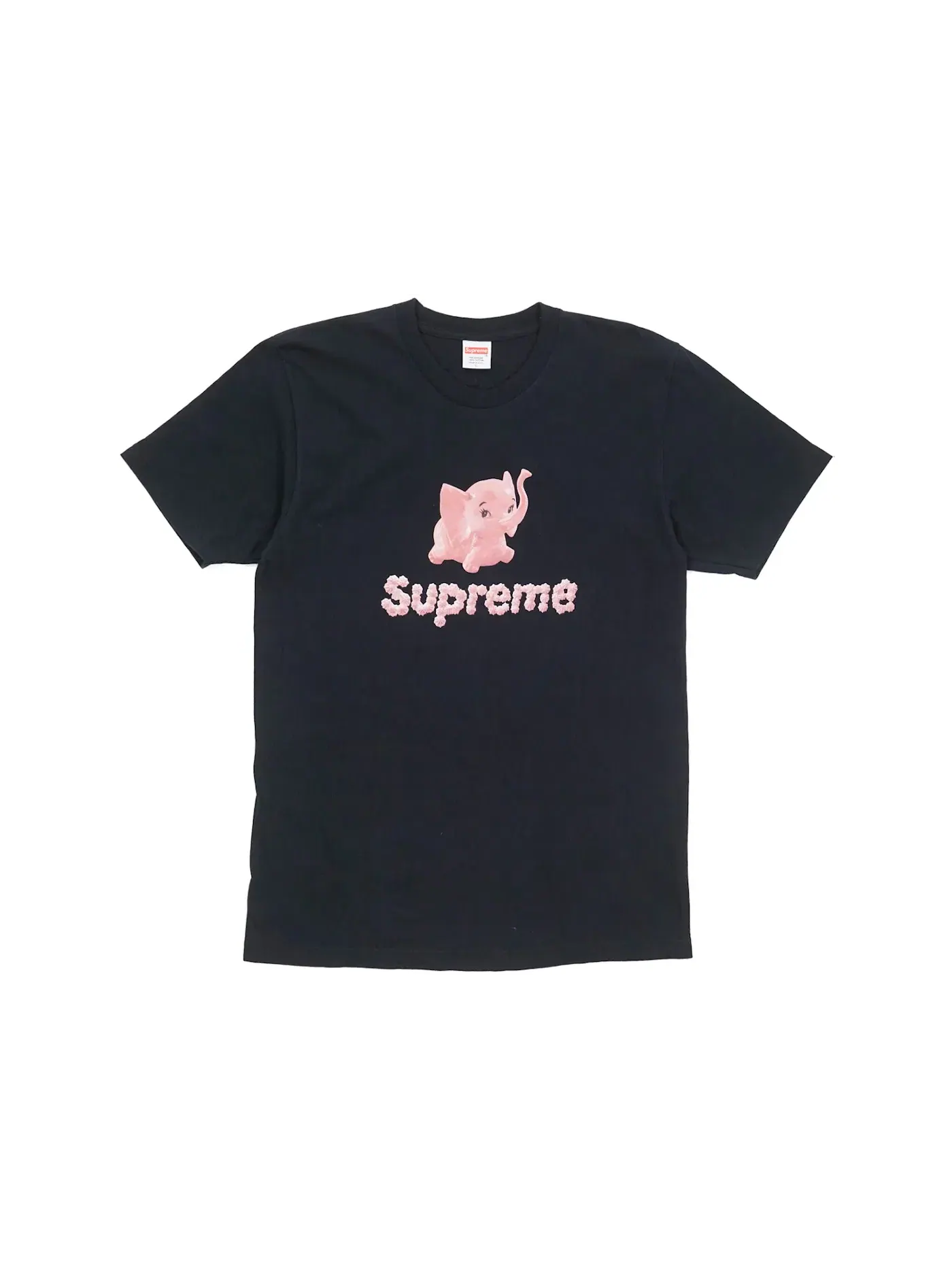 Мужская футболка с принтом Supreme Tee — изображение 1 из 1, черный