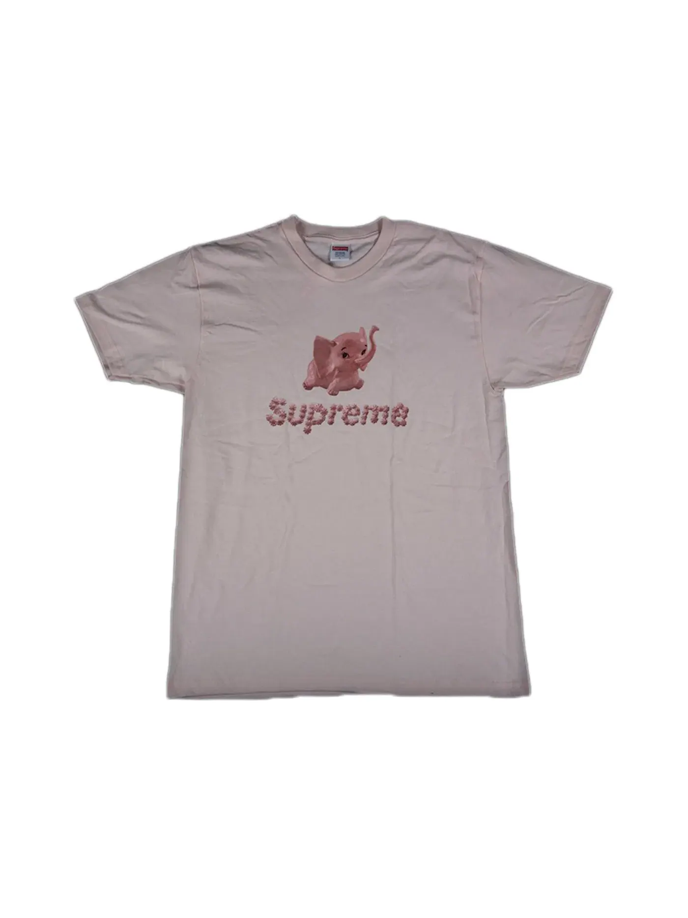 Мужская футболка с принтом Supreme Tee — изображение 1 из 1, розовый