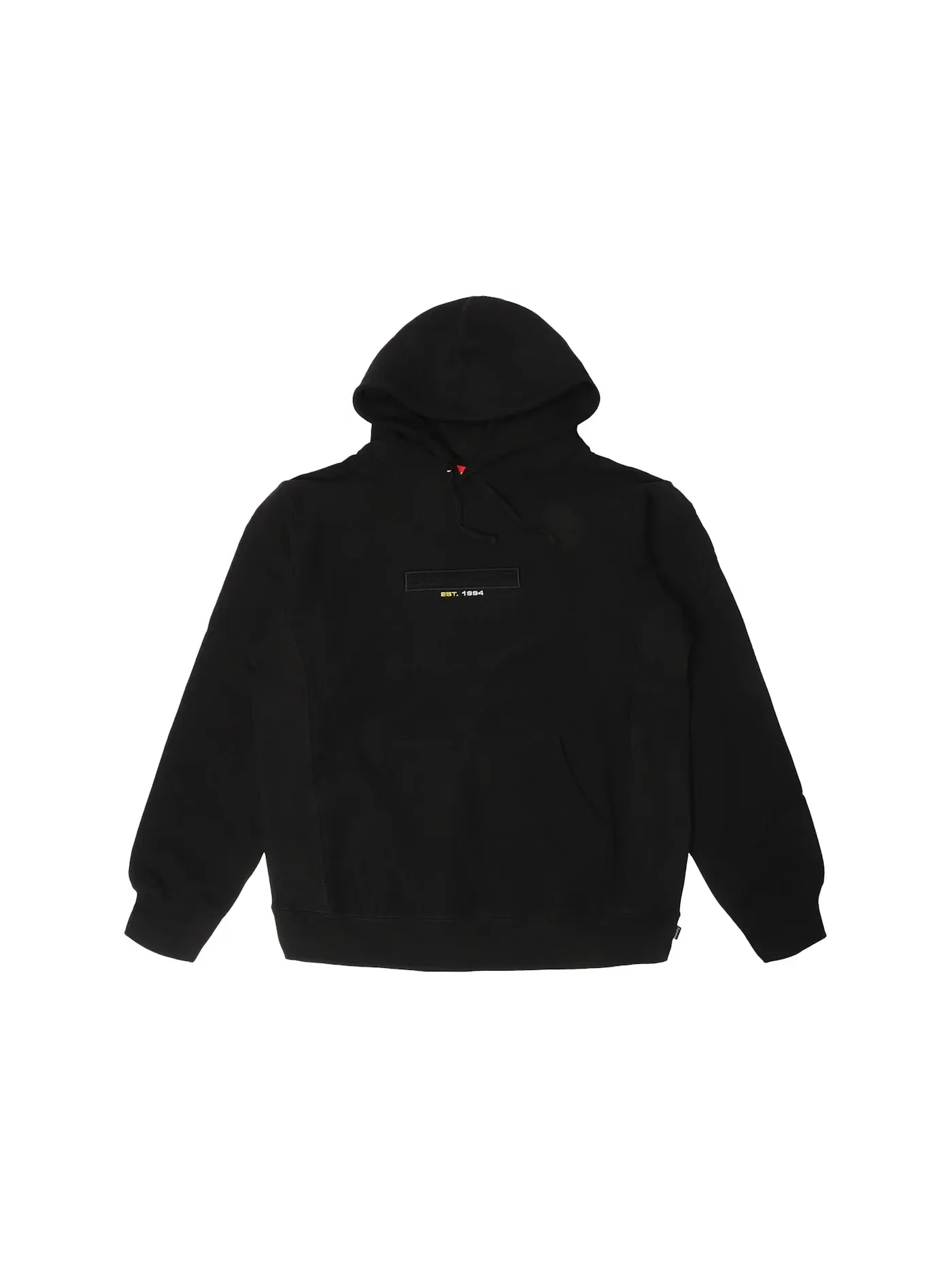 Мужская худи с принтом Supreme Sweatshirt (SS18) — изображение 1 из 1, черный