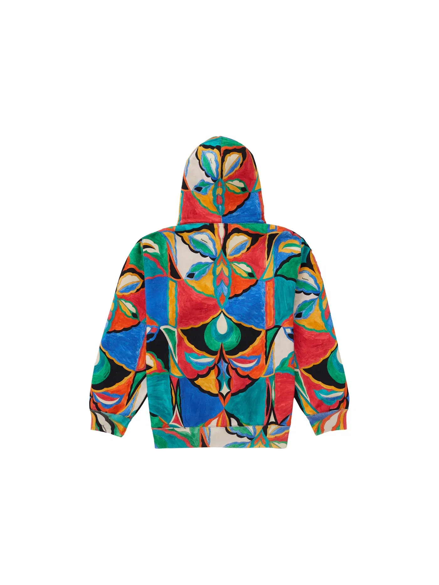 Мужской худи с принтом Emilio Pucci Hooded Sweatshirt Supreme — изображение 2 из 2, мульти