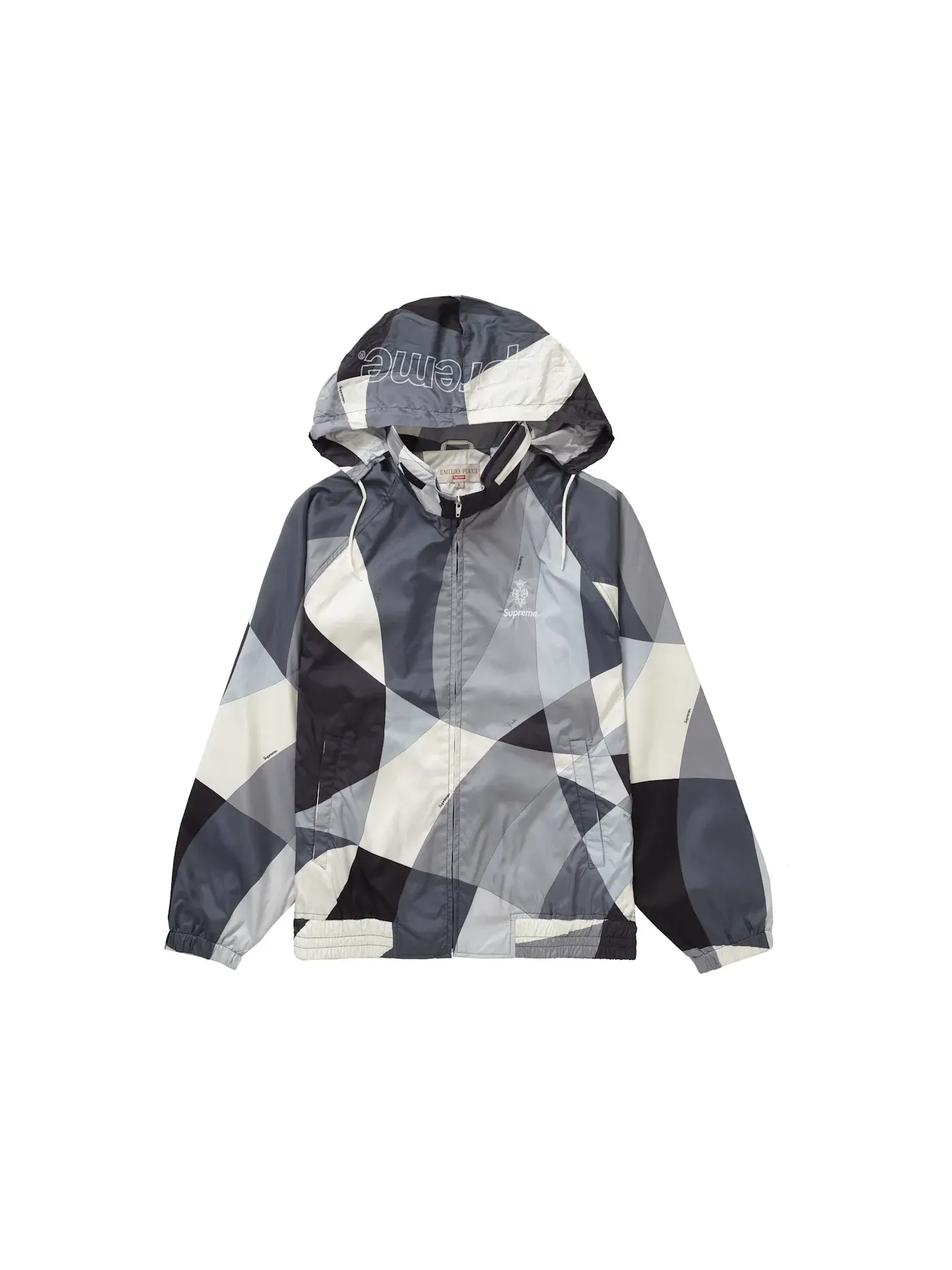 Мужская куртка с принтом Emilio Pucci Sport Jacket Supreme — изображение 1 из 3, черный